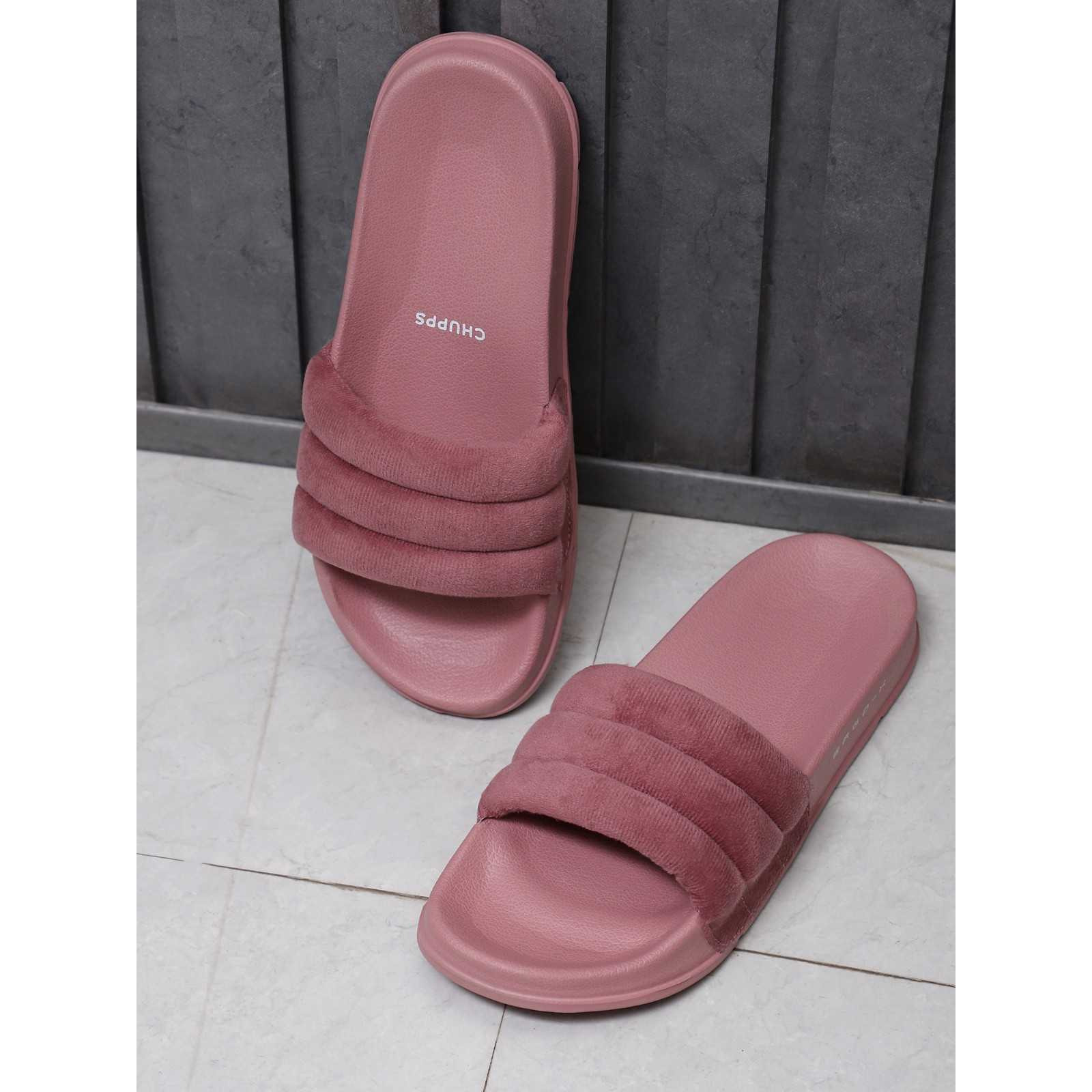 Chupps Women's CLOUD COZY Wine Flipflop & Sliders