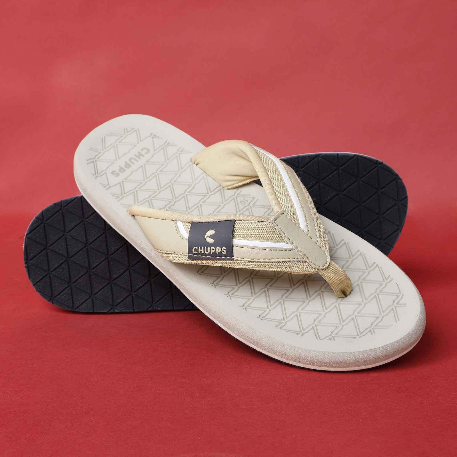 Chupps Men's GT GLADIATOR GOLD Flipflop & Sliders