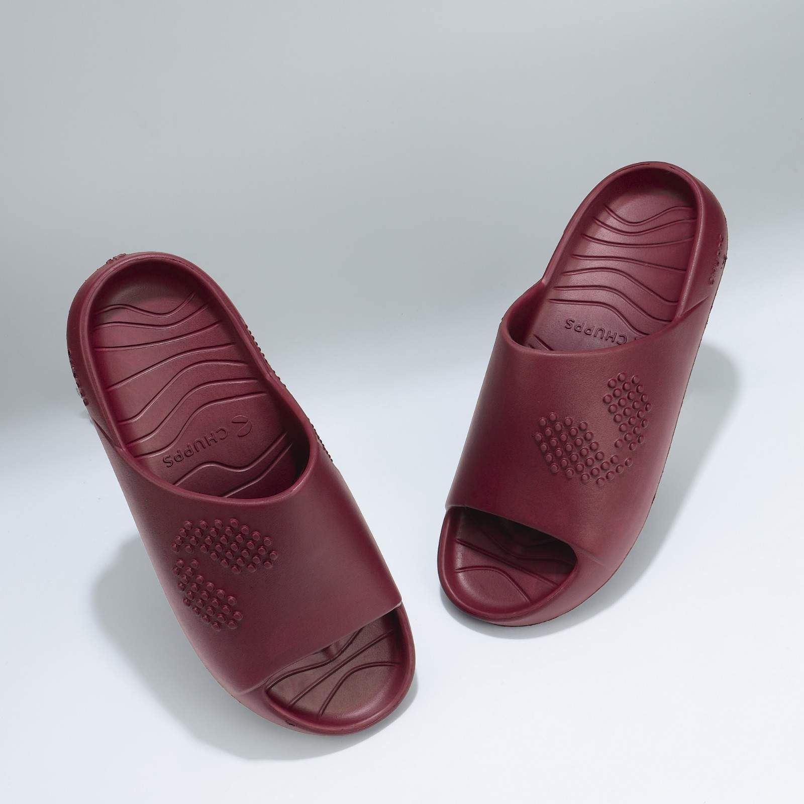 Chupps Men's chupster Maroon Flipflop & Sliders
