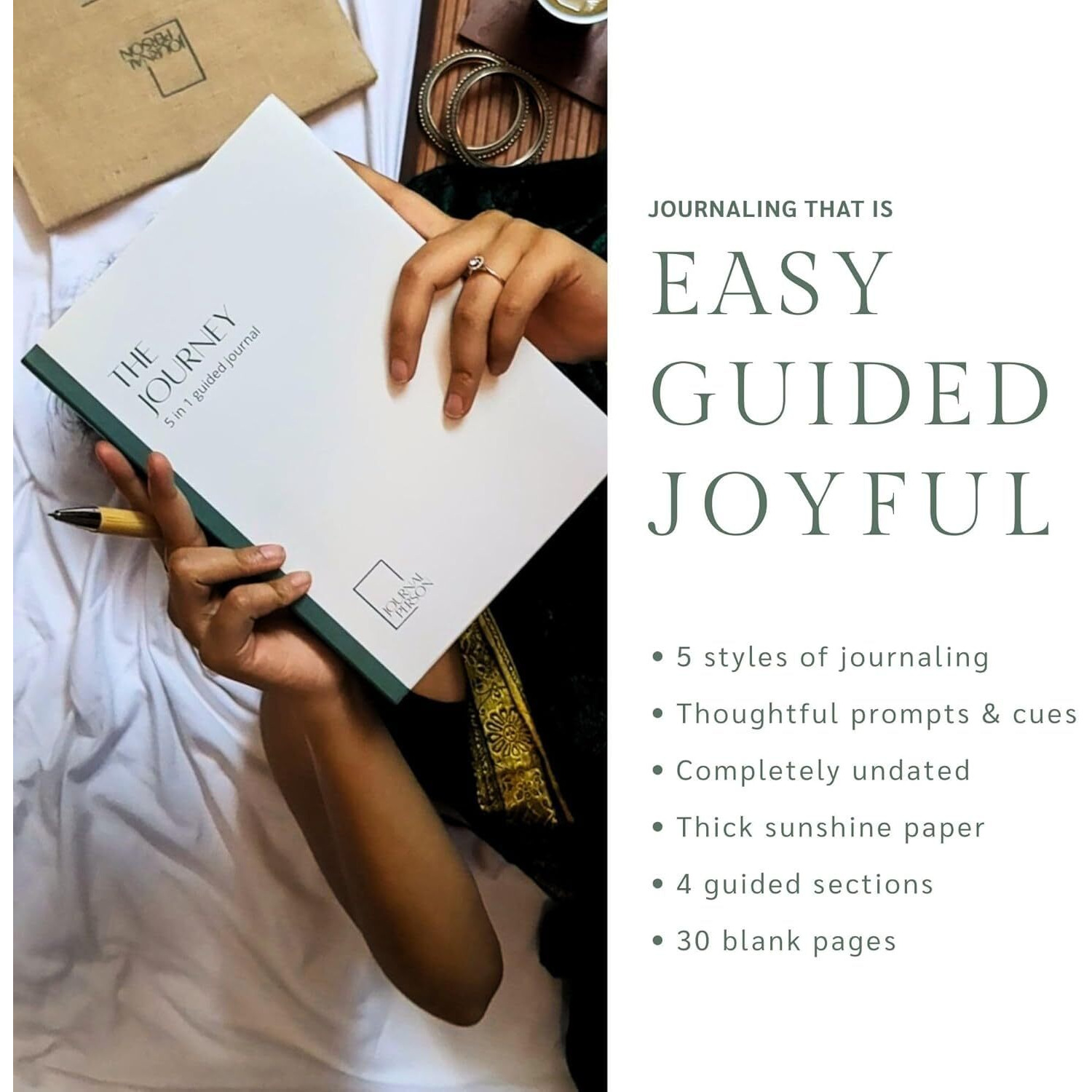 THE JOURNEY | Vintage 5-in-1 Journal