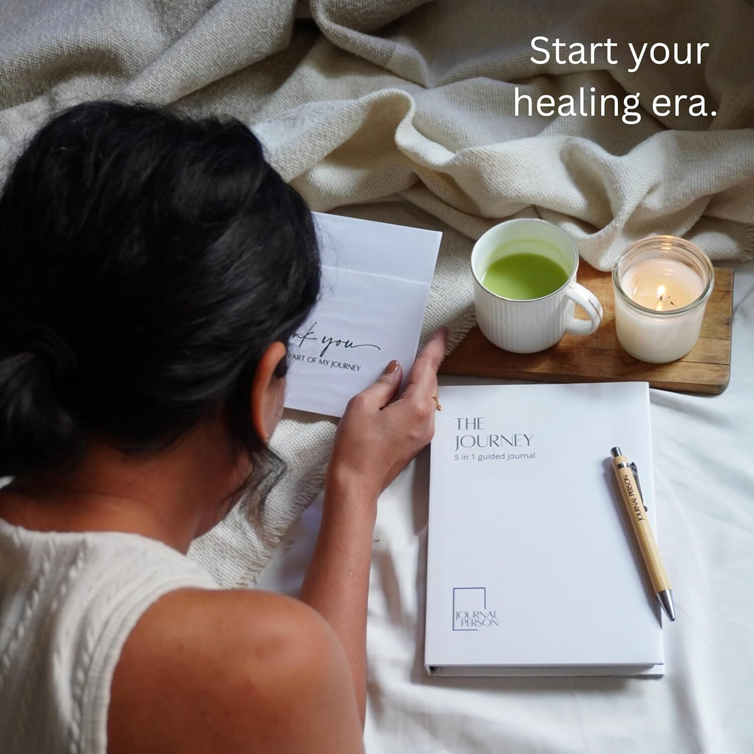 THE JOURNEY | Luxe White 5-in-1 Journal
