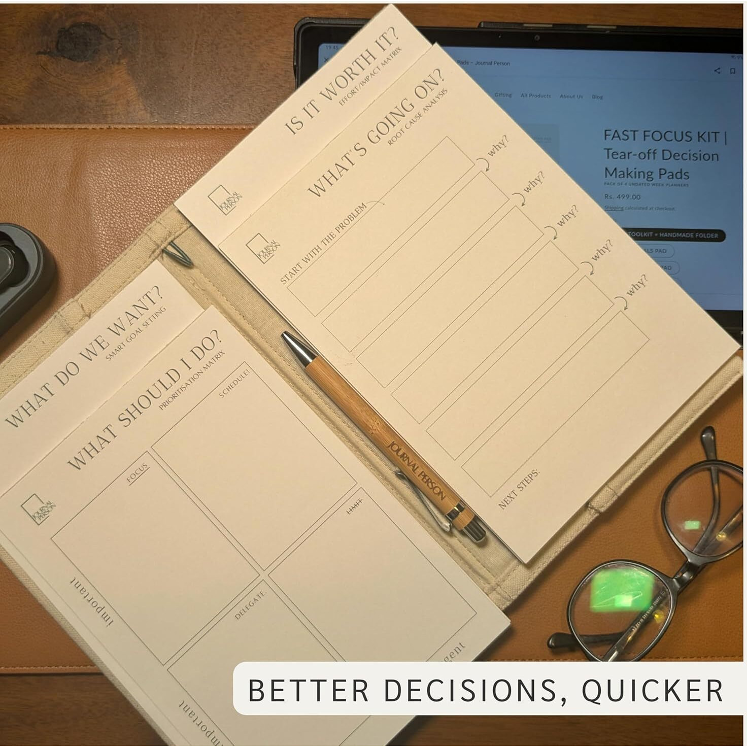 FAST FOCUS KIT | Productivity Pads