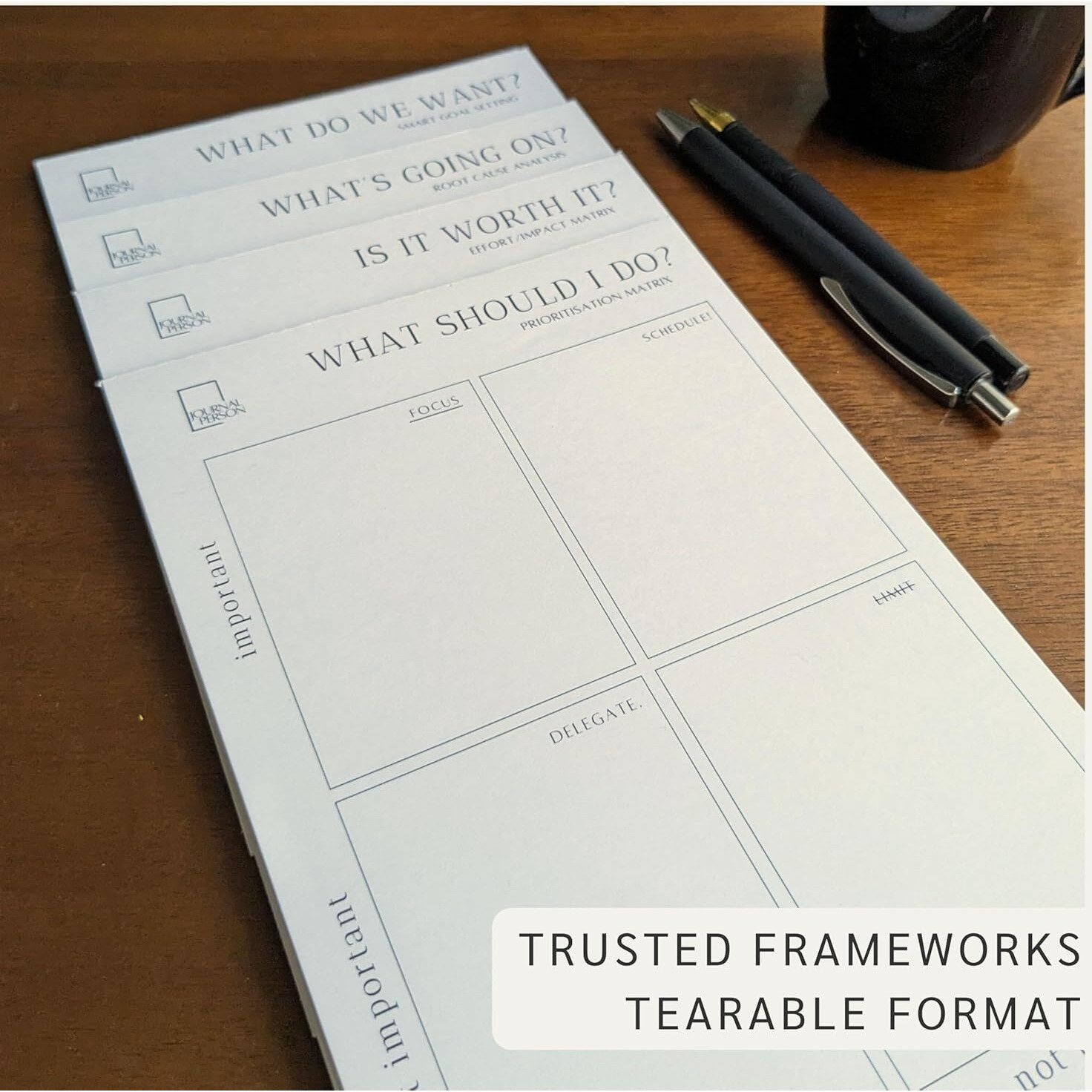 FAST FOCUS KIT | Productivity Pads