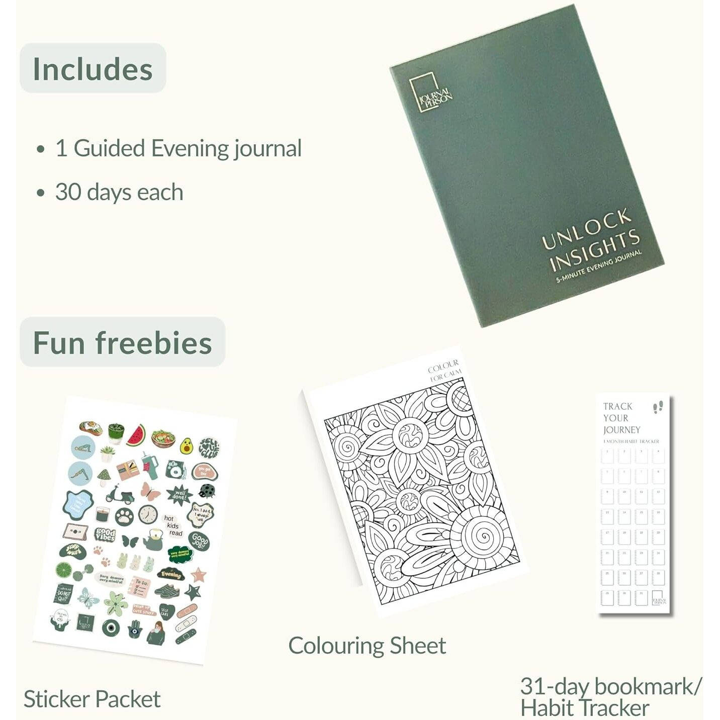 UNLOCK INSIGHTS | 5 Min Evening Journal