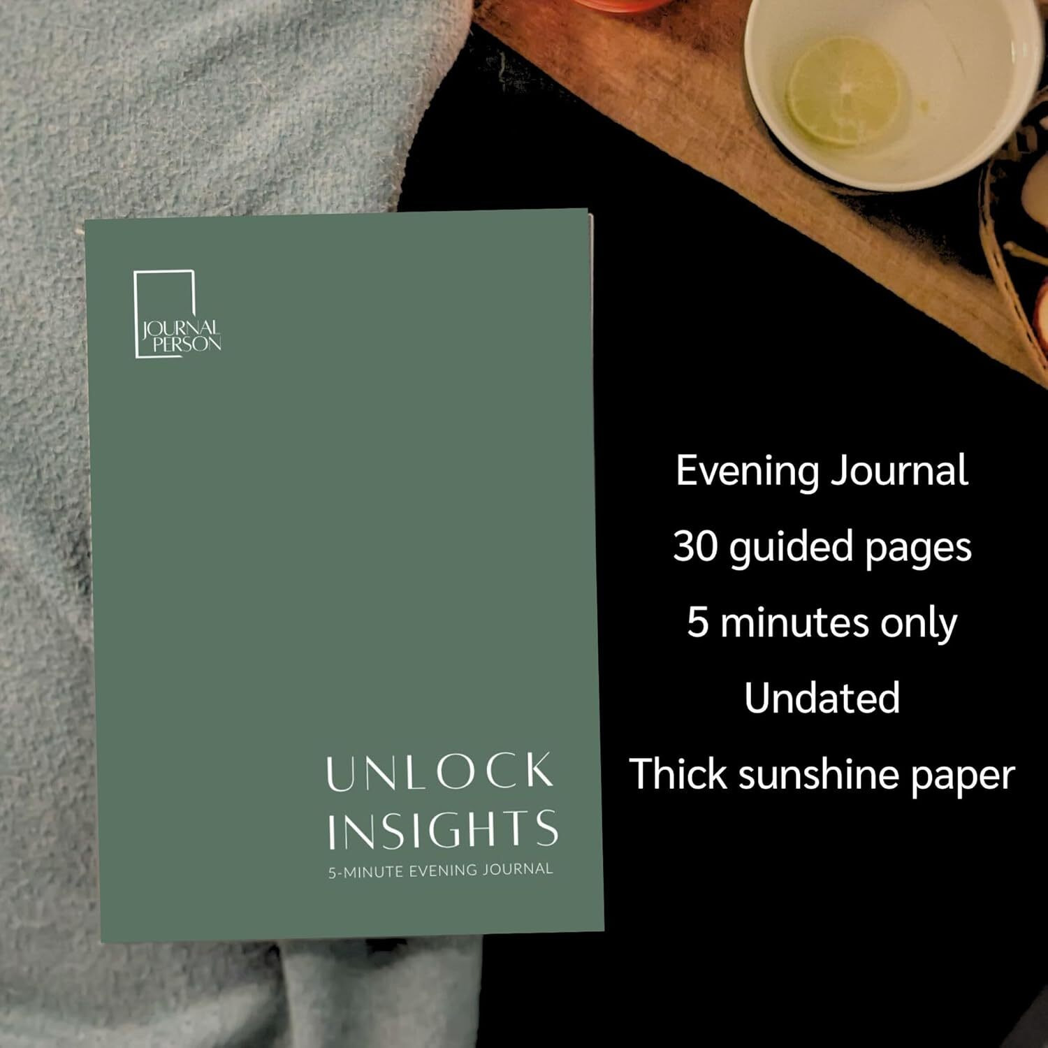 UNLOCK INSIGHTS | 5 Min Evening Journal