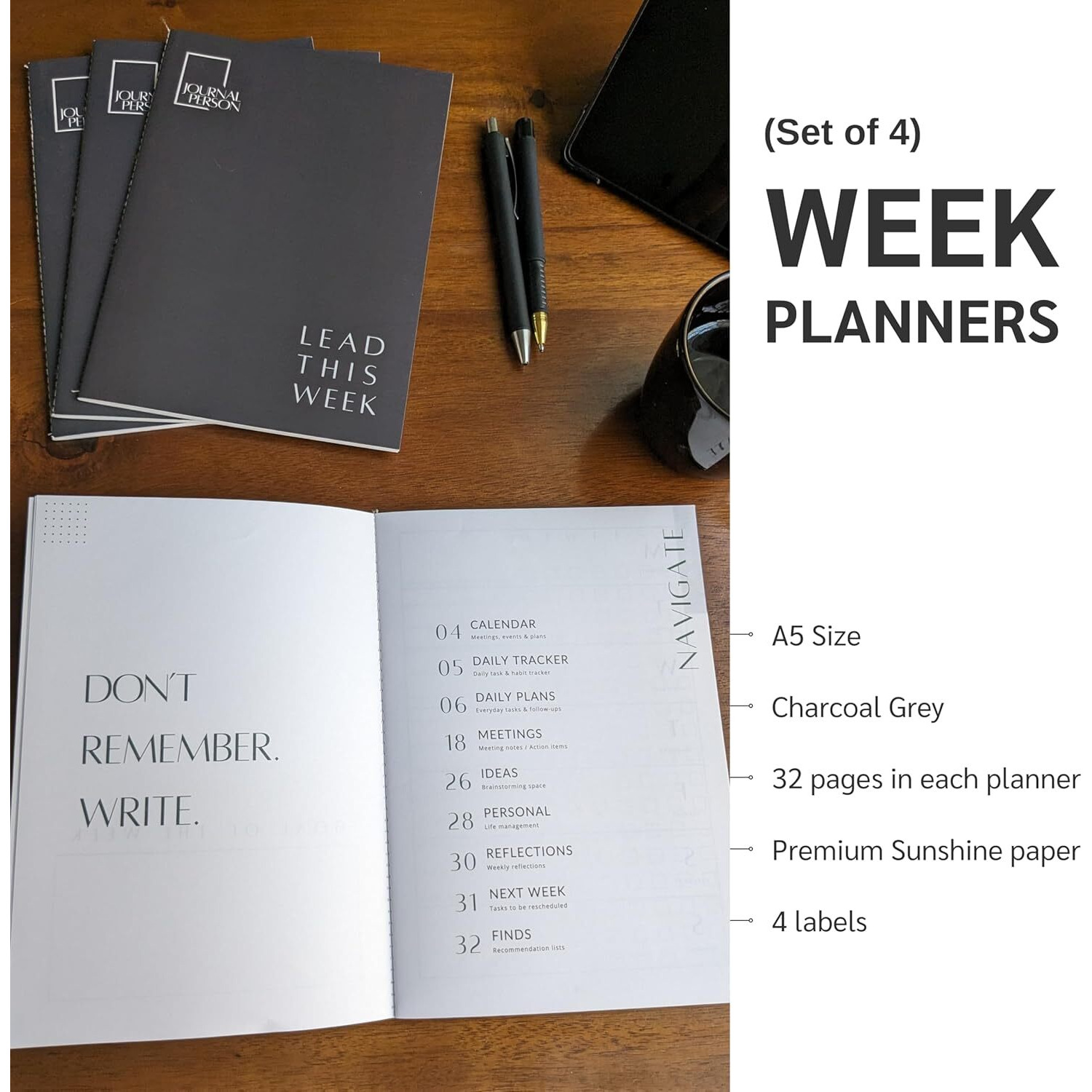 LEAD THIS WEEK | Week Planners