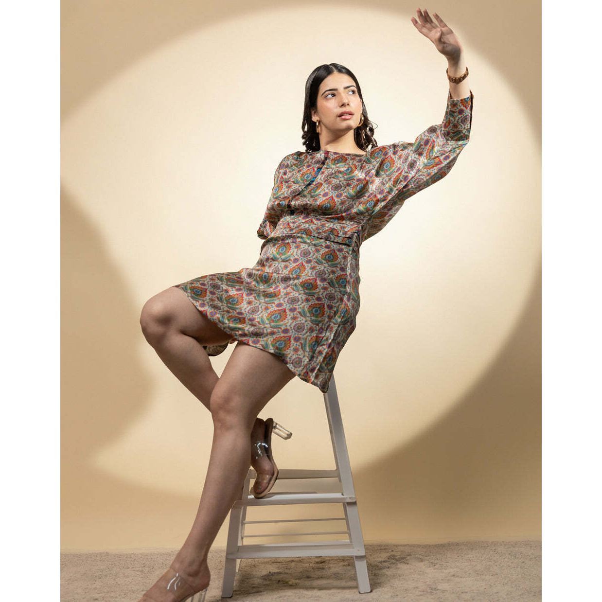 INTRICATE DRAMA DRESS XL