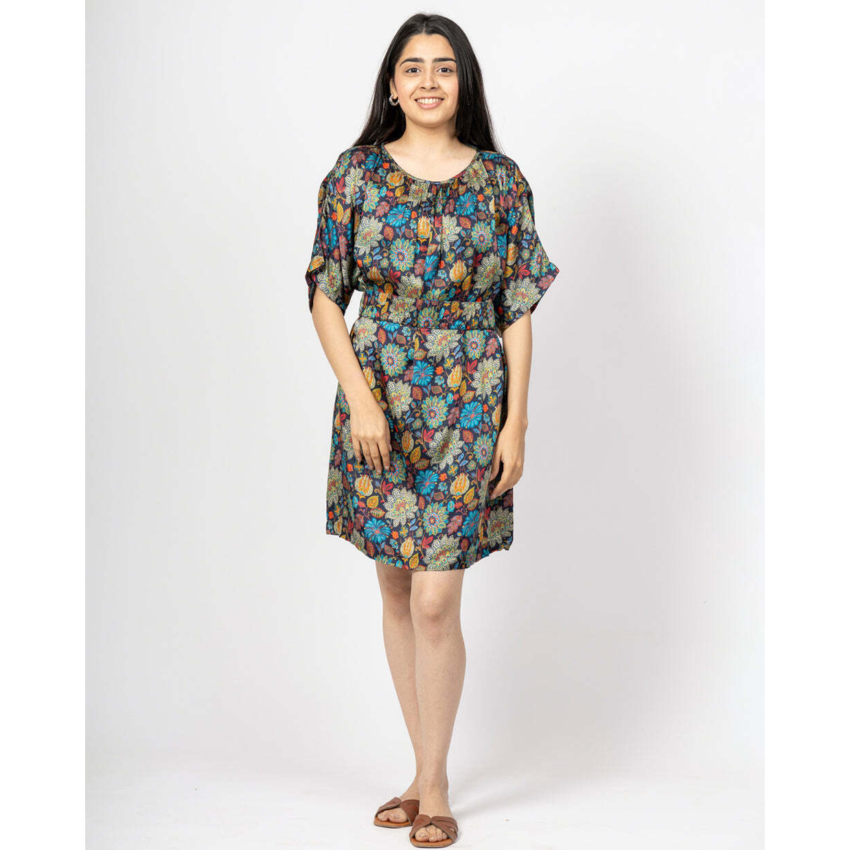 BLOOM BURST DRESS XS