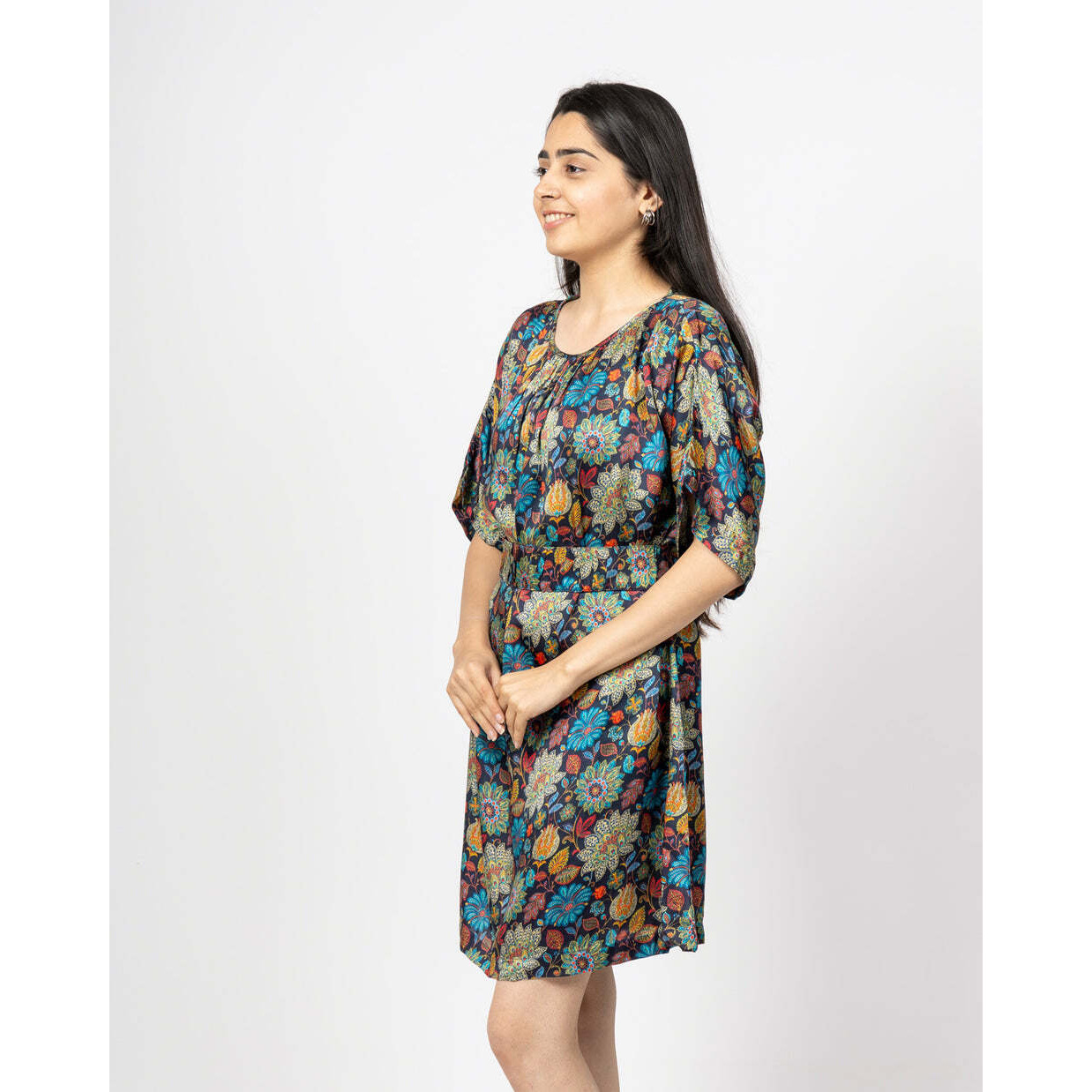 BLOOM BURST DRESS XS