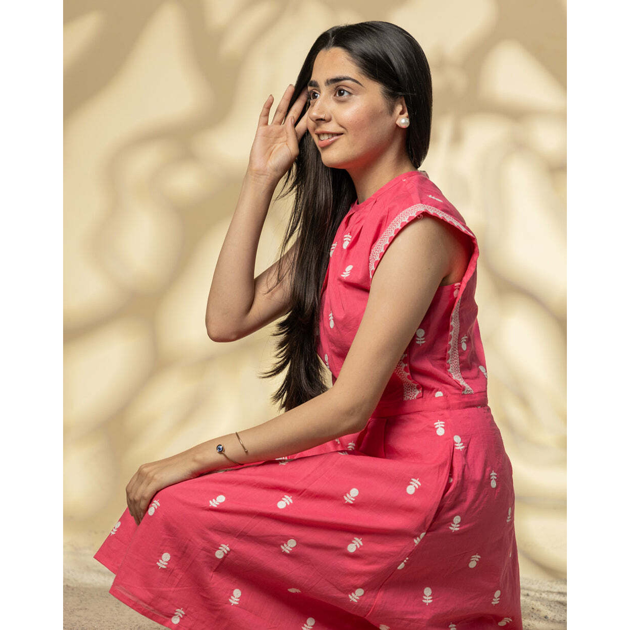 VIBRANT FUSCHIA DRESS XS