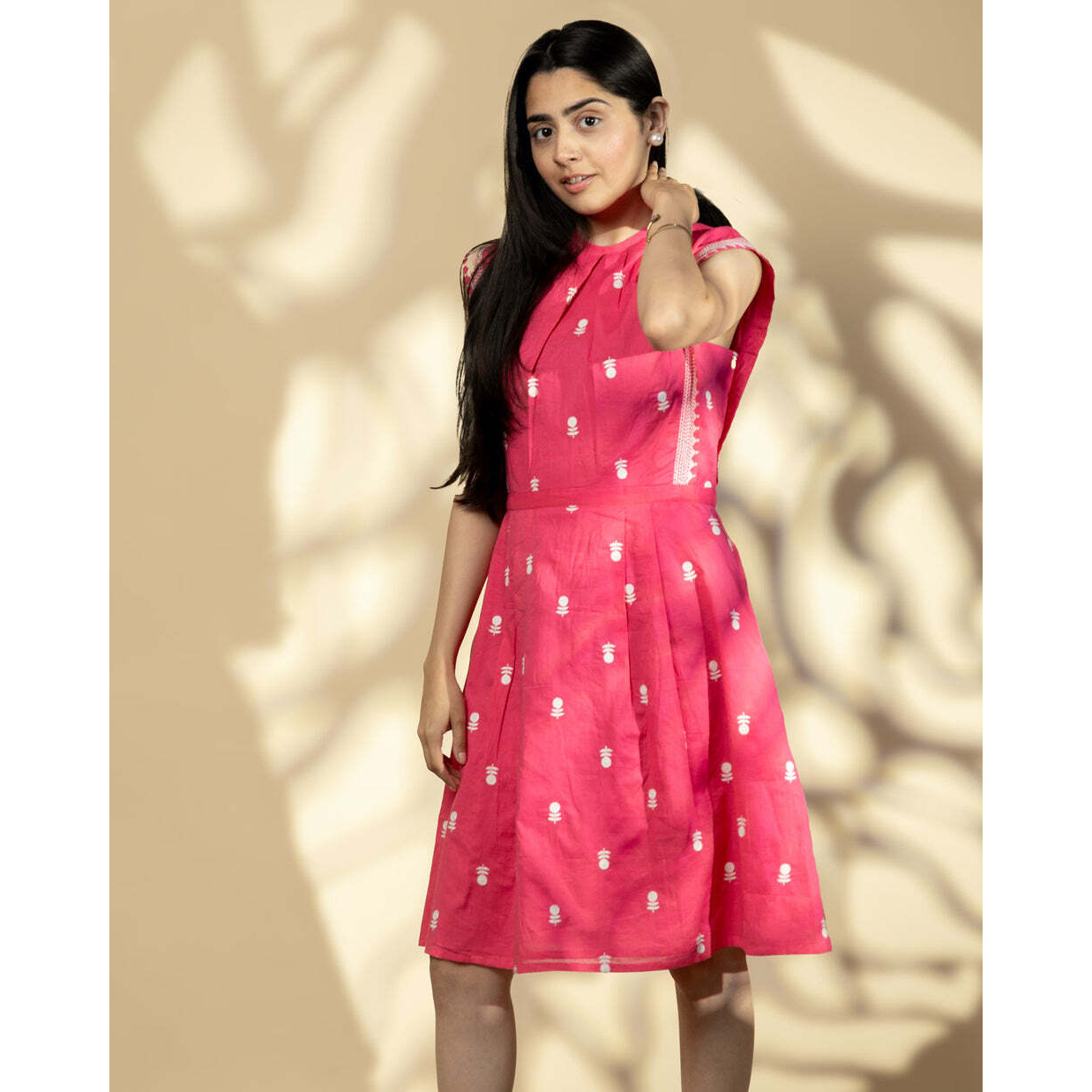 VIBRANT FUSCHIA DRESS XS
