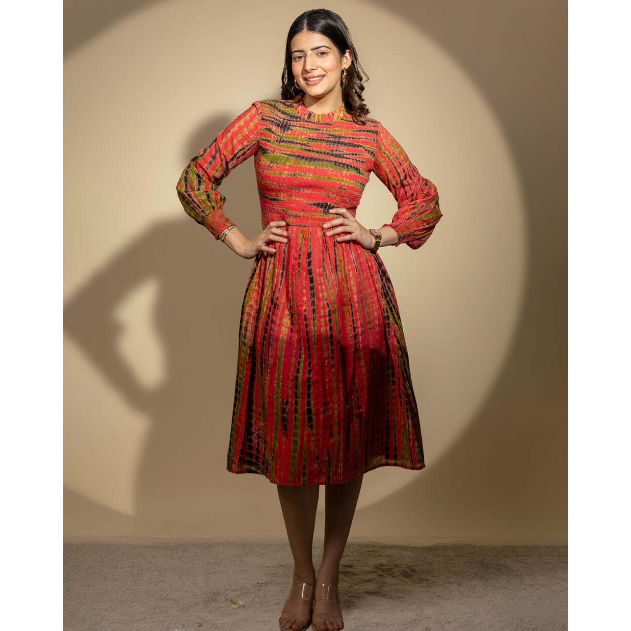 ROSALINE TYE N DYE DRESS XXL
