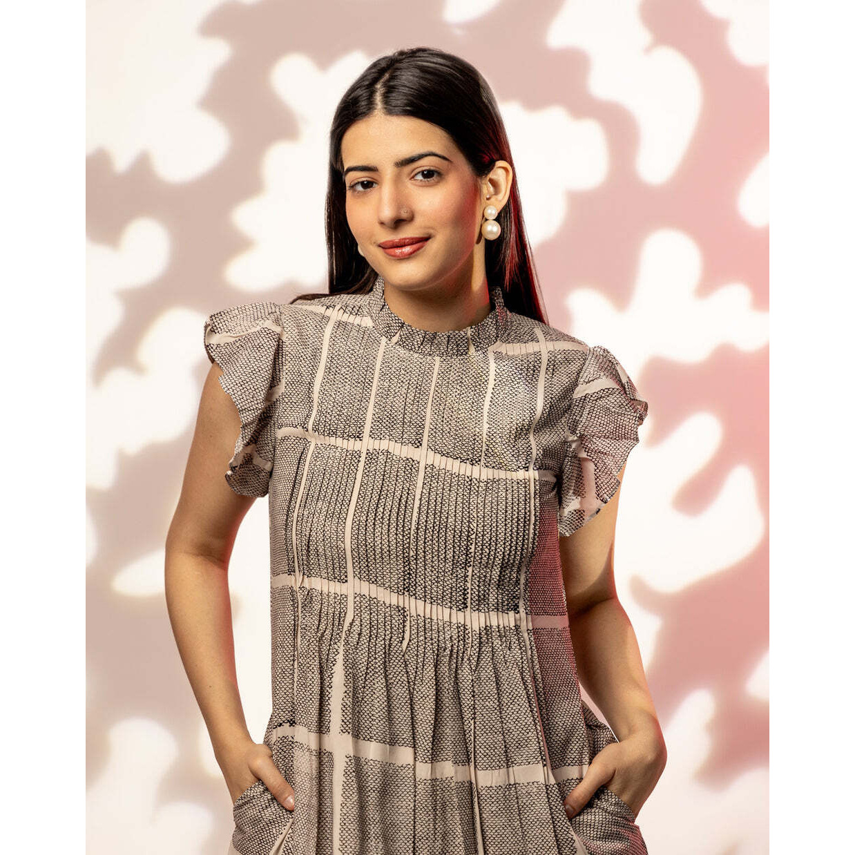MIA GATHERED DRESS XXL