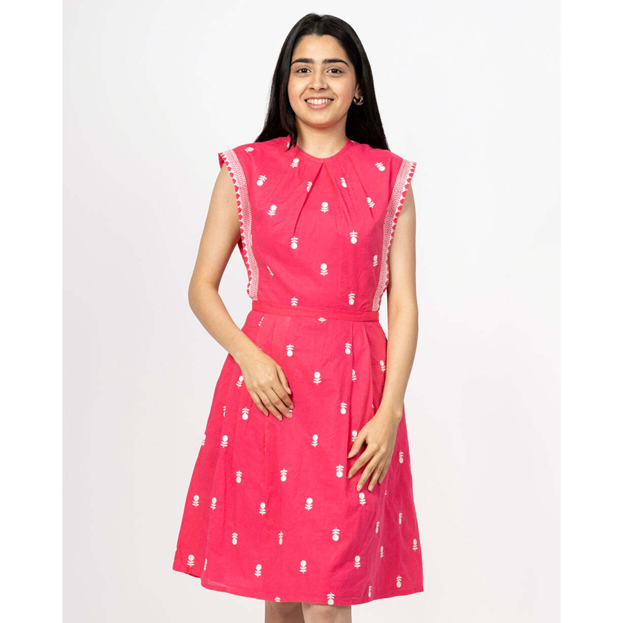 VIBRANT FUSCHIA DRESS XXL