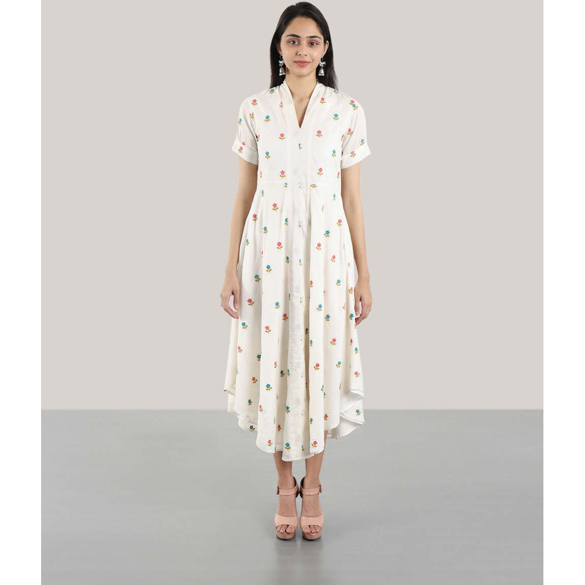 EMBROIDERED MELODY DRESS XL