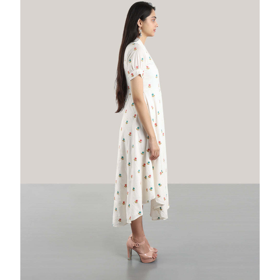EMBROIDERED MELODY DRESS XL
