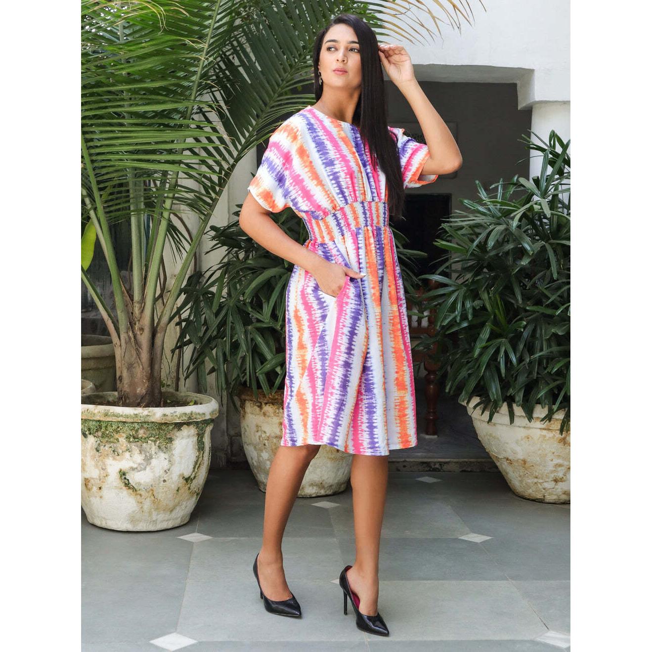 ALICE KALIEDOSCOPIC DRESS XS