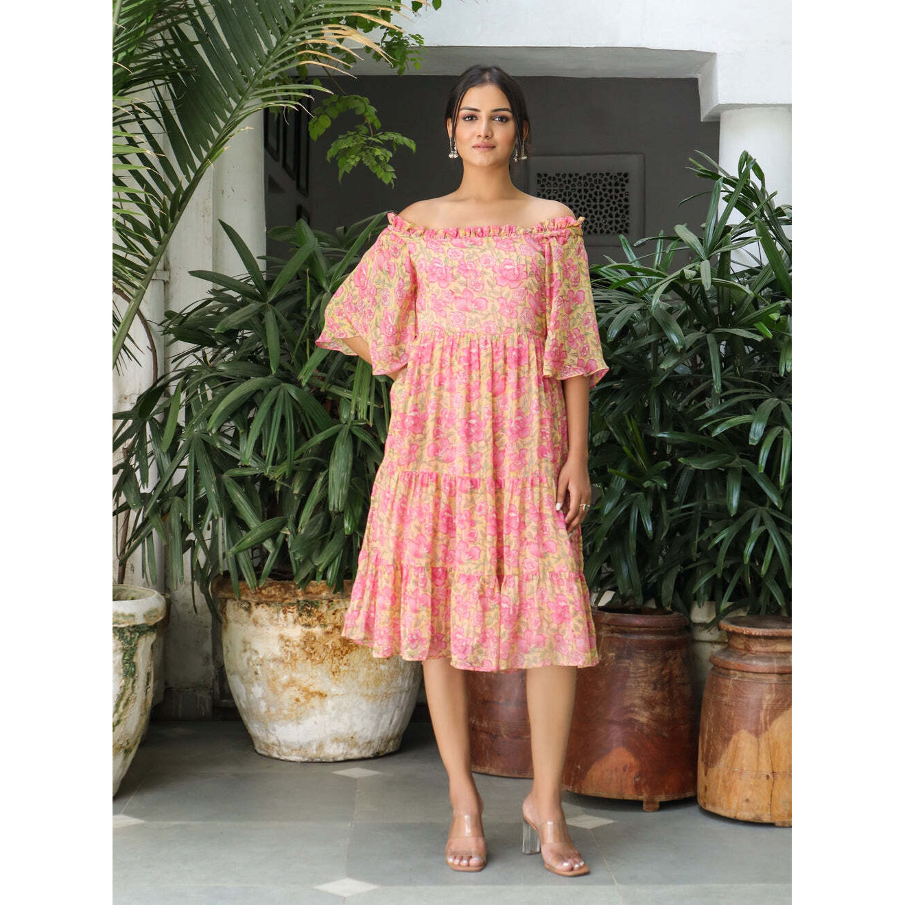 CHARLOTTE FLORAL DRESS XXL