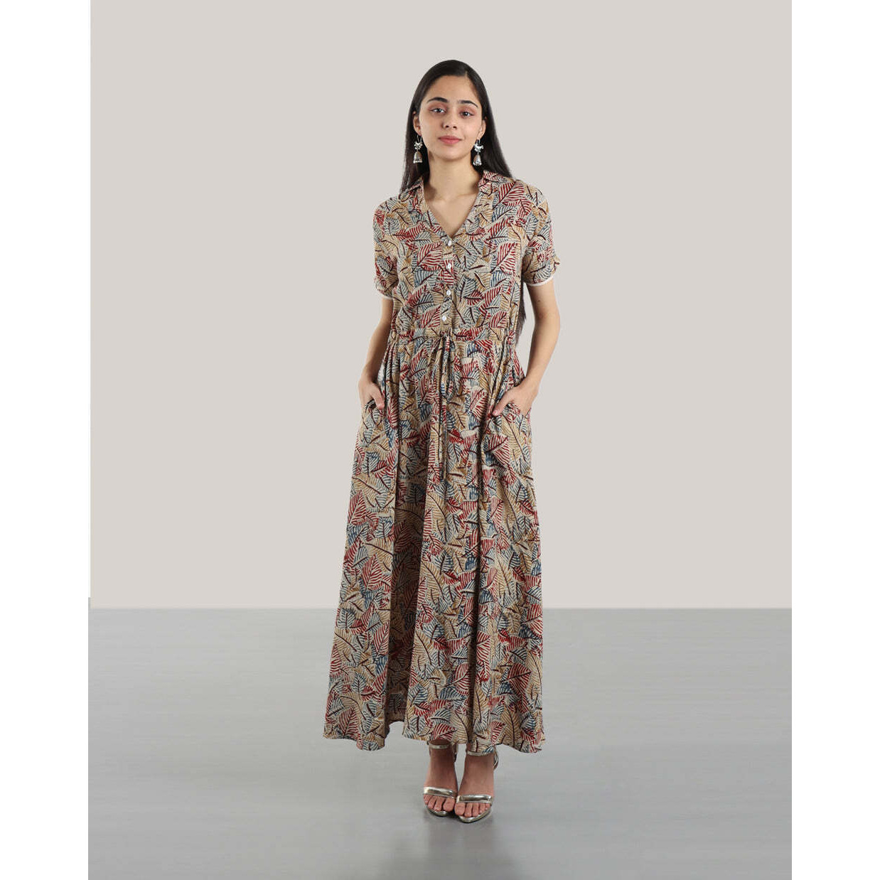 KALAMKARI FUSION DRESS L