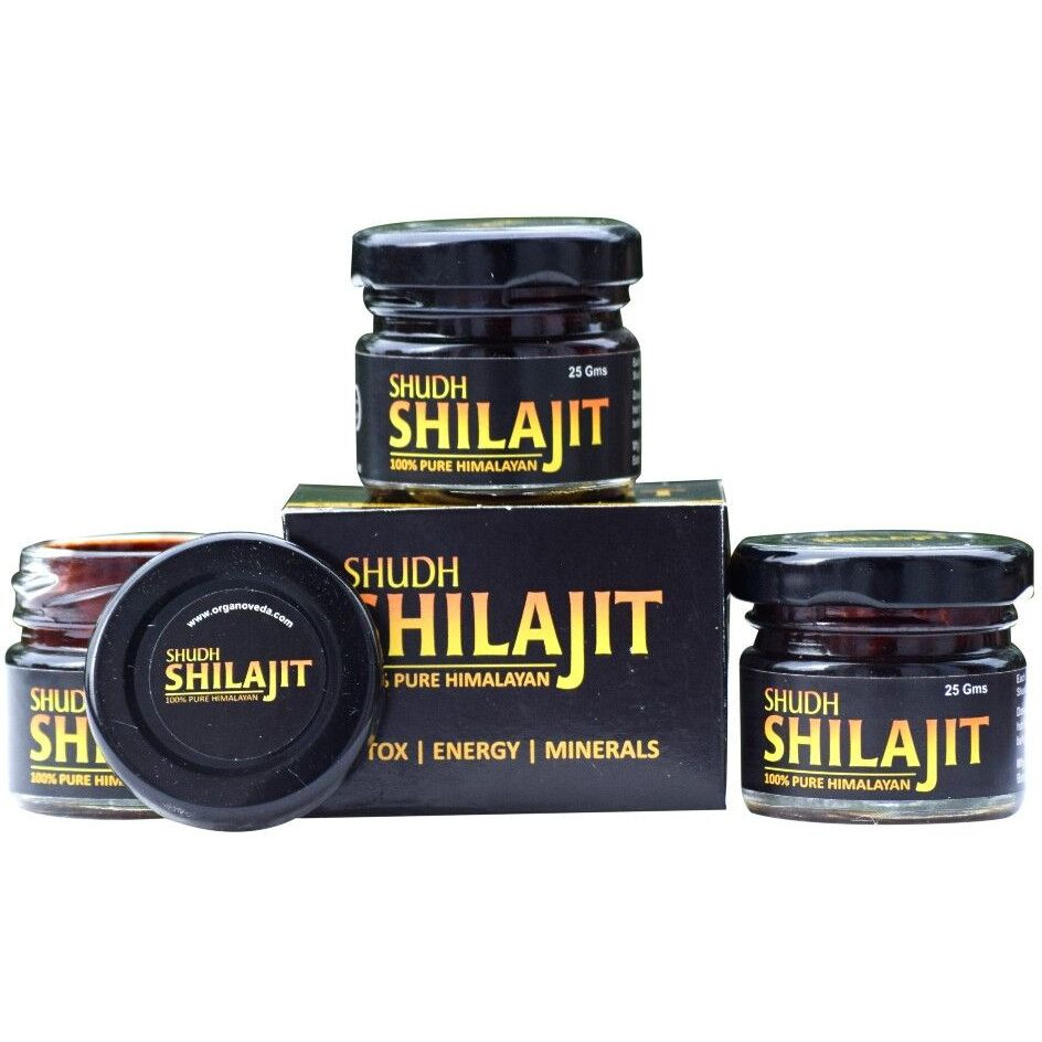 Agrow Shudh Shilajit Resin 30gm
