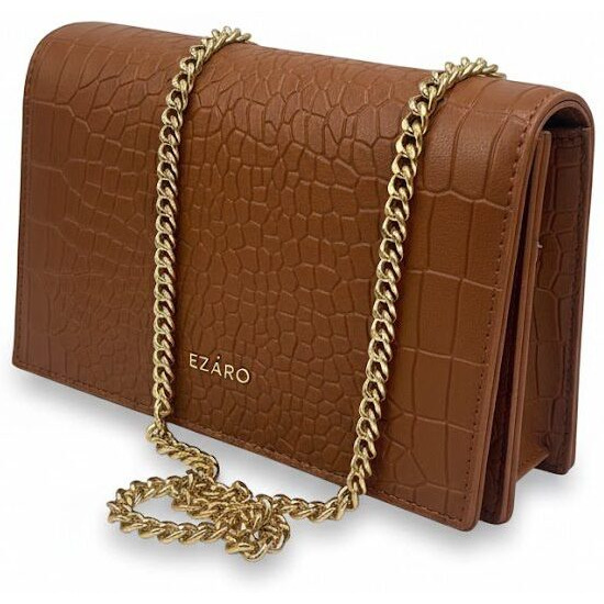 Ezaro Porto Crossbody - Tan Brown