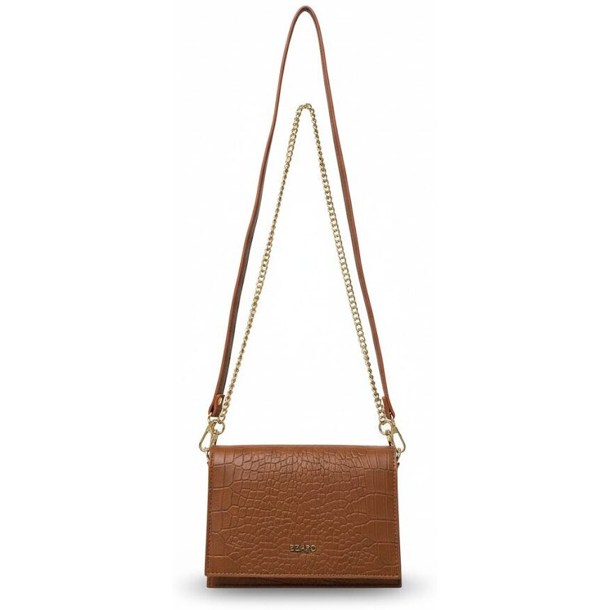 Ezaro Porto Crossbody - Tan Brown