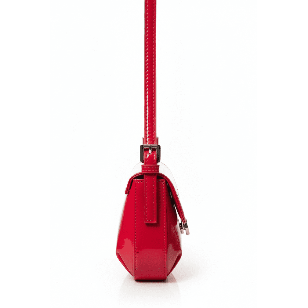 Scarlet Luxe Vegan Leather Handbag - Italian-Inspired Tote & Shoulder Bag | Stylish Red Bag for Office & Casual Use