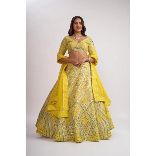 Sunhari Noor Lehenga