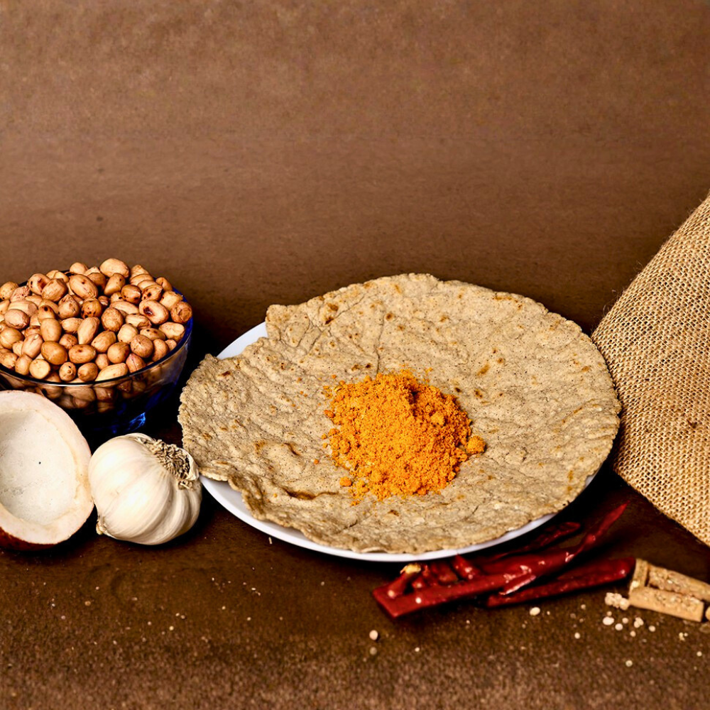 Peanut (Groundnut) Podi - Protein-Rich for Rice & Dosa - 80 Grams
