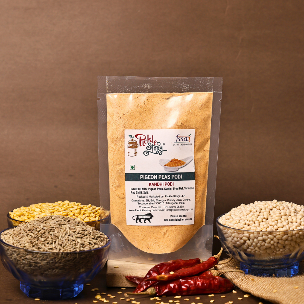 Kandi Podi (Paruppu Podi) - Classic Lentil Rice Mix - 80 Grams