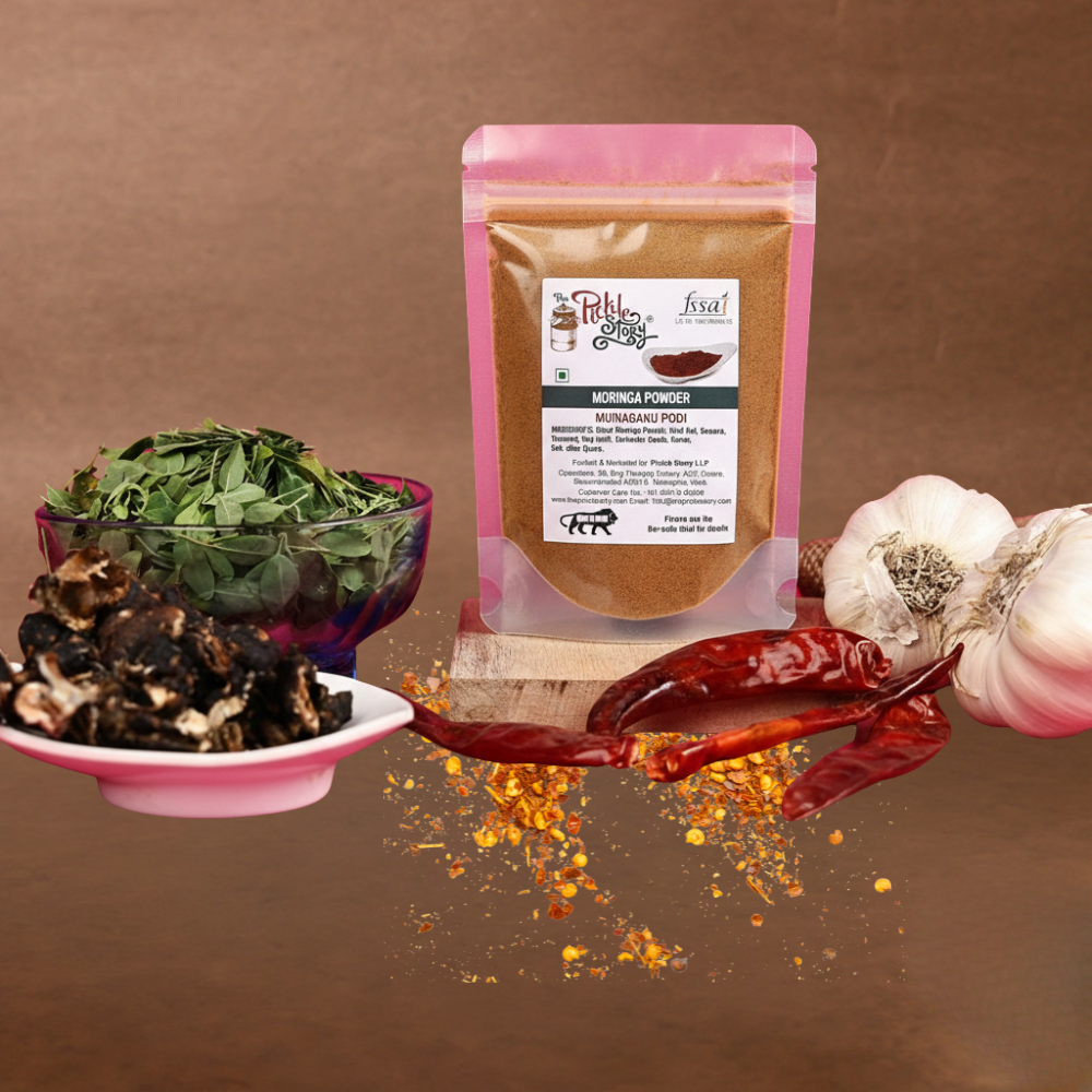 Moringa (Drumstick Leaf) Karam Podi - Nutrient-Dense Superfood Mix - 80 Grams