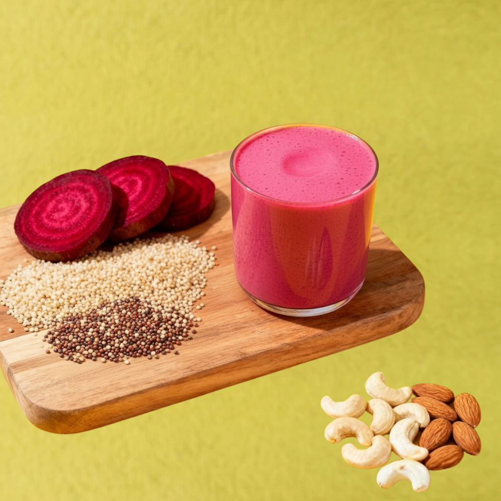 Millet Beetroot Health Mix  Nutrient-Dense Anemia Aid | No Added Sugar & Diabetic-Friendly - 200 Grams