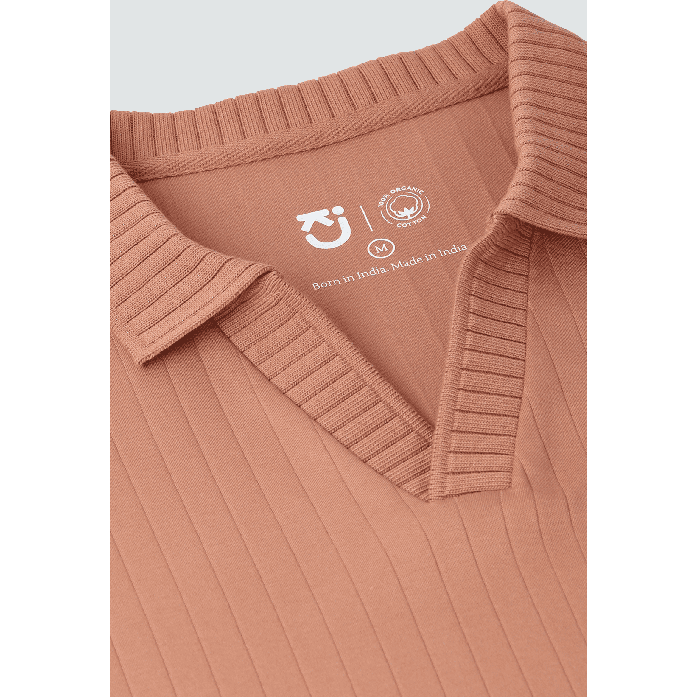J Collar Exclusive Knitted Polo Shirt for Men