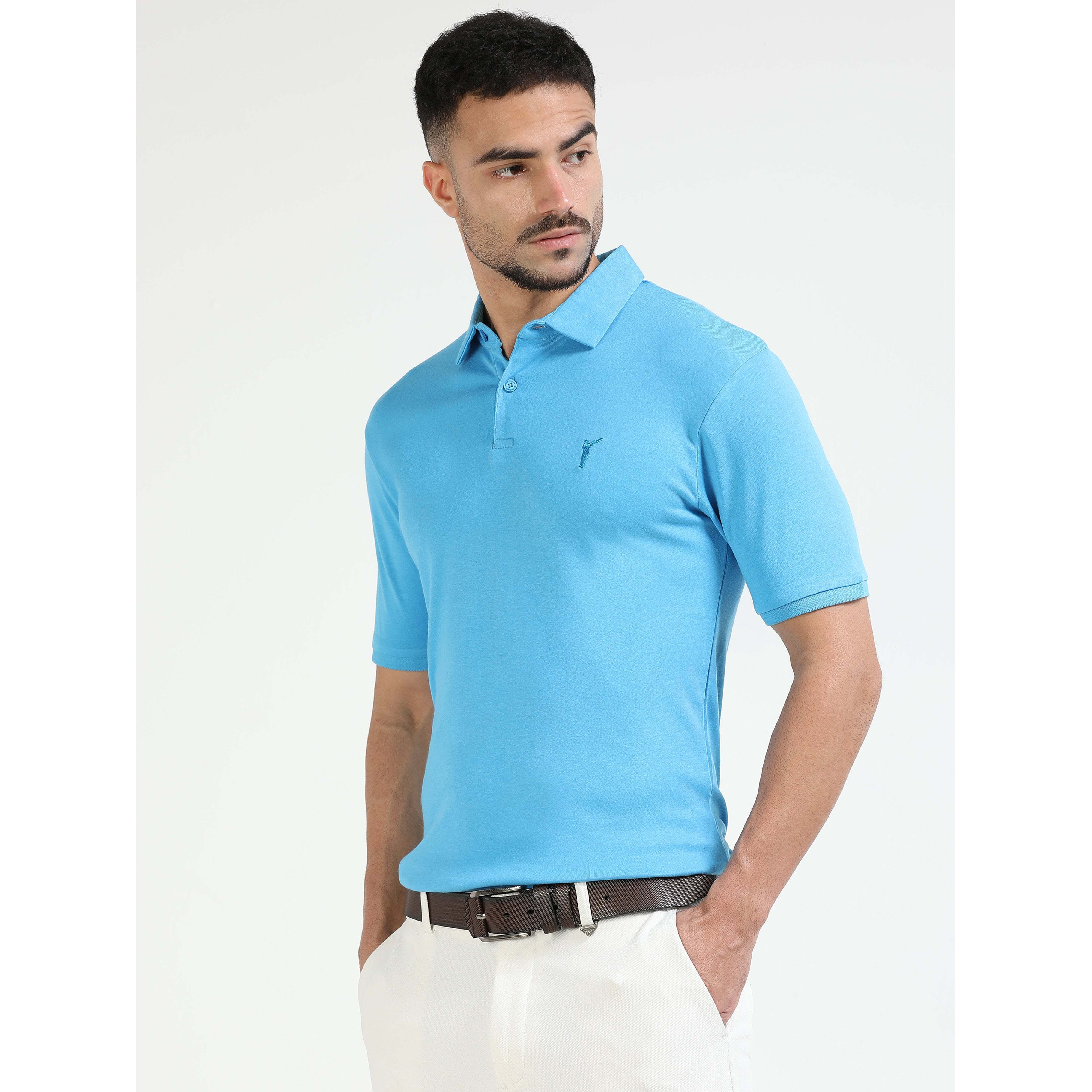 J Collar Signature Cricket Polo Shirt for Men