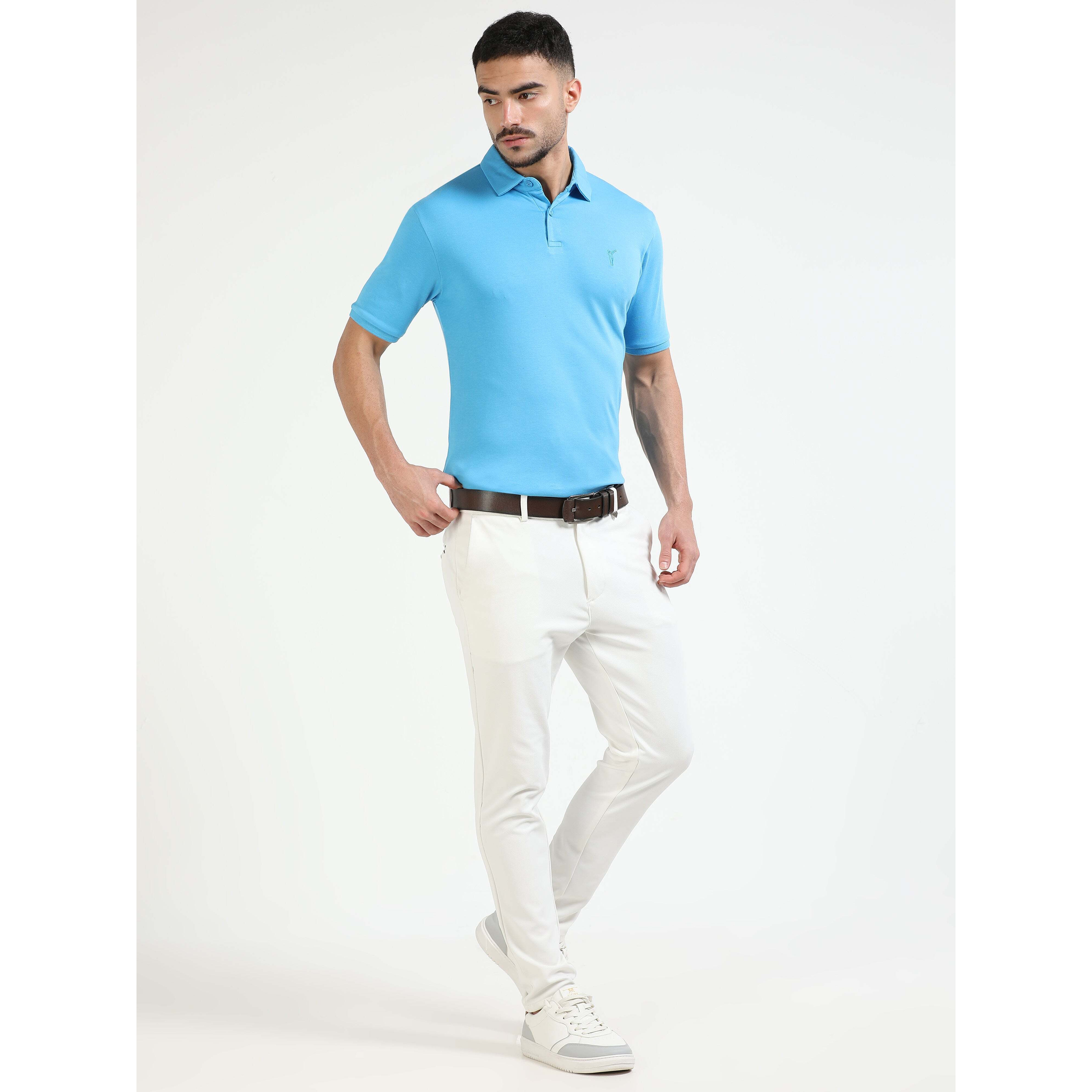 J Collar Signature Cricket Polo Shirt for Men