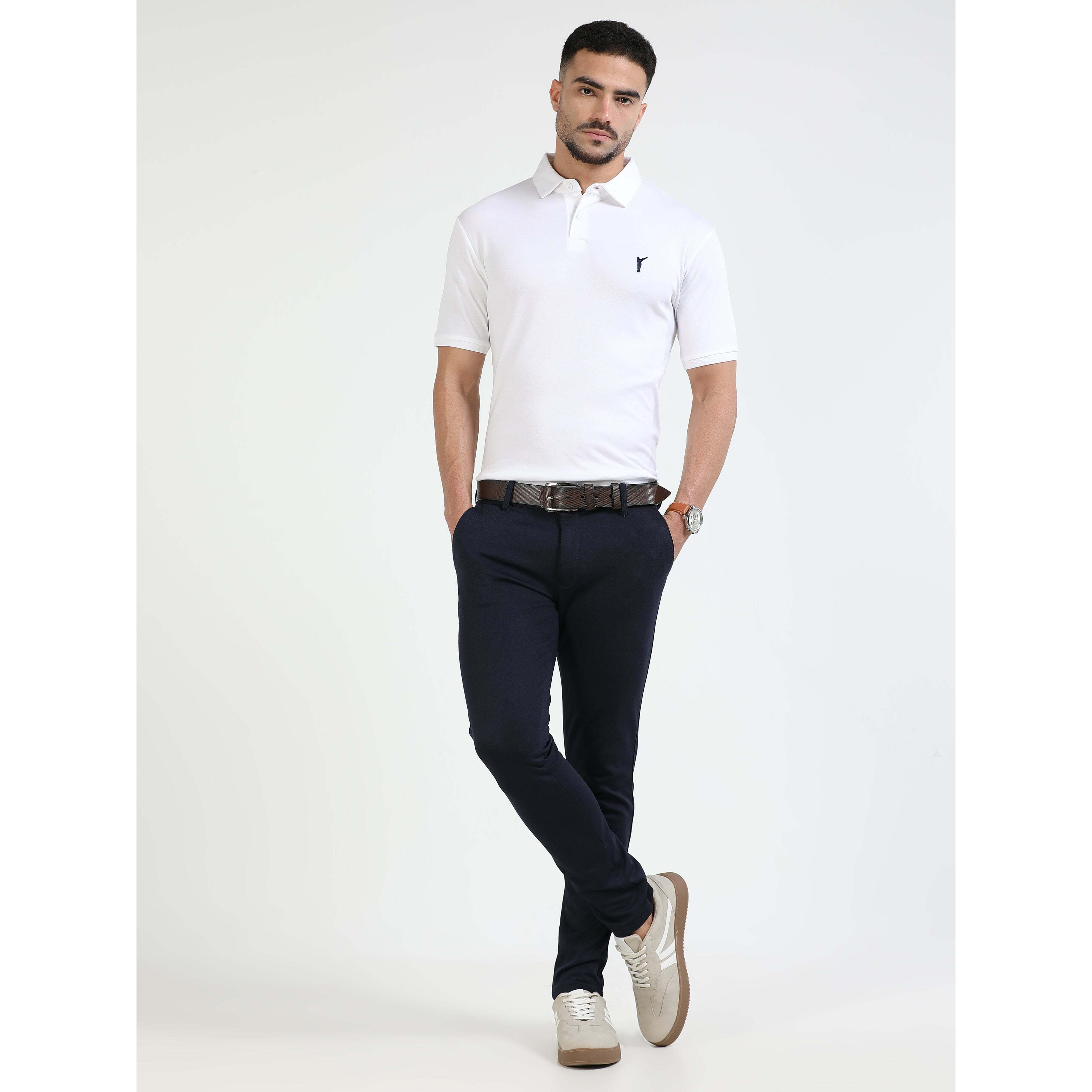 J Collar Signature Cricket Polo Shirt for Men