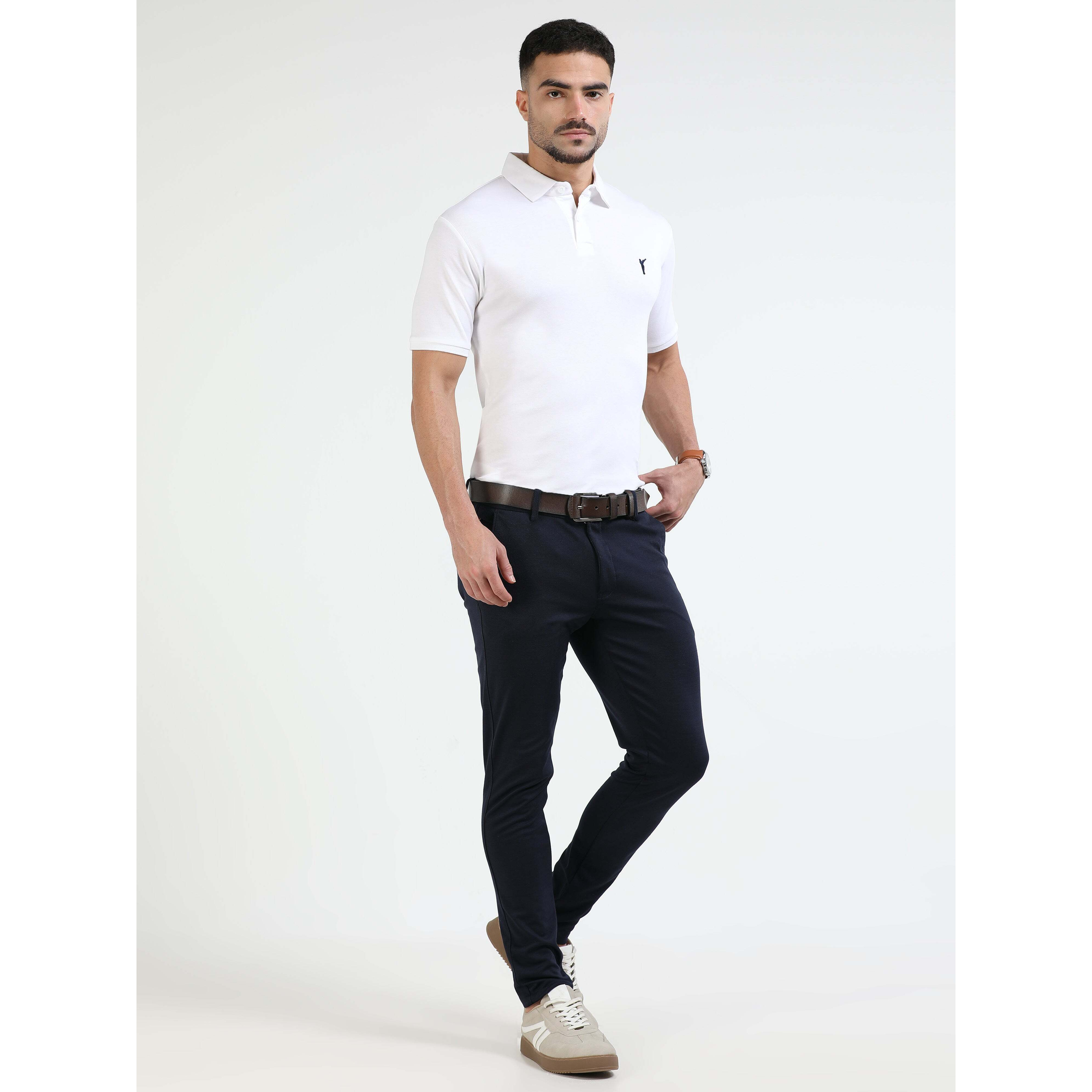 J Collar Signature Cricket Polo Shirt for Men