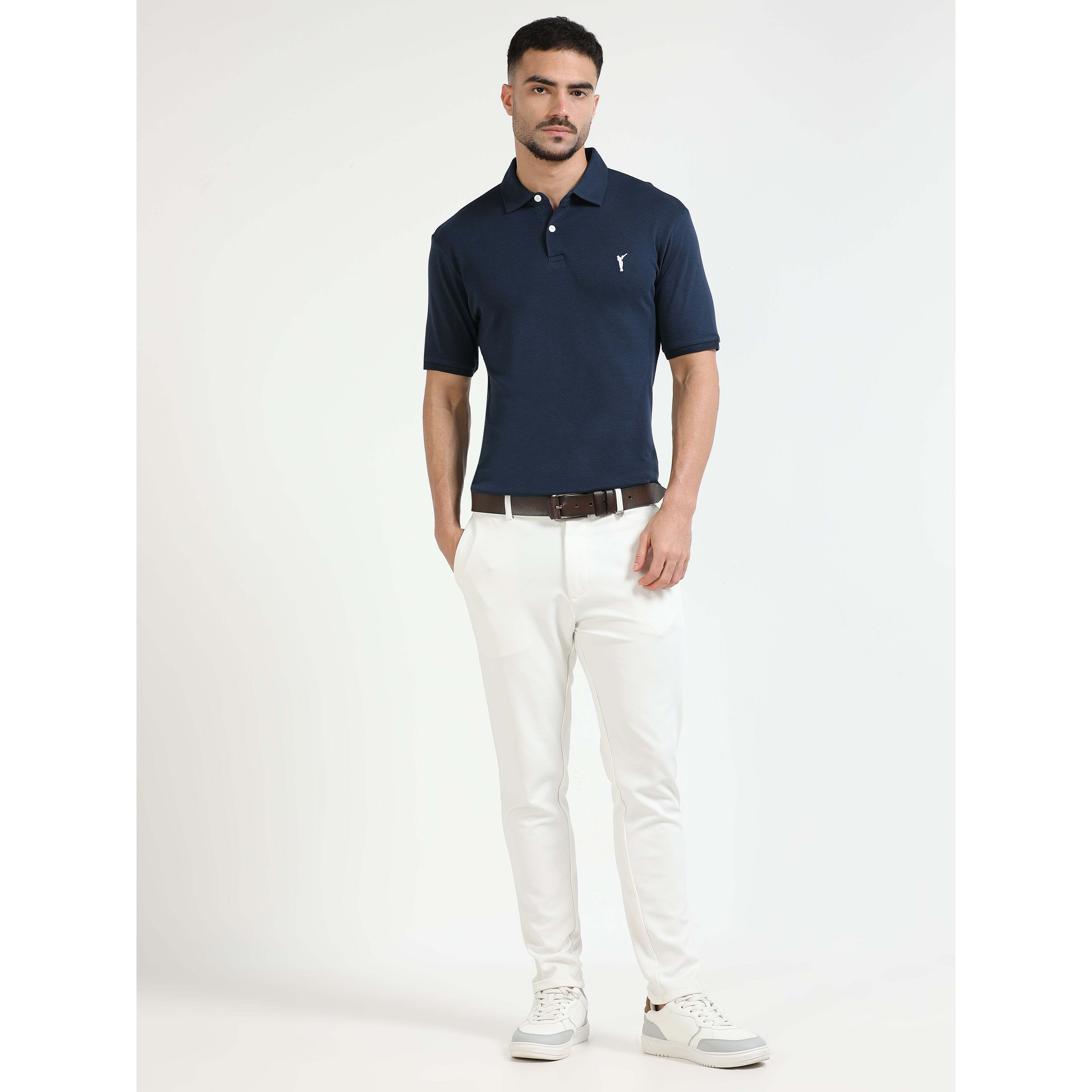 J Collar Signature Cricket Polo Shirt for Men