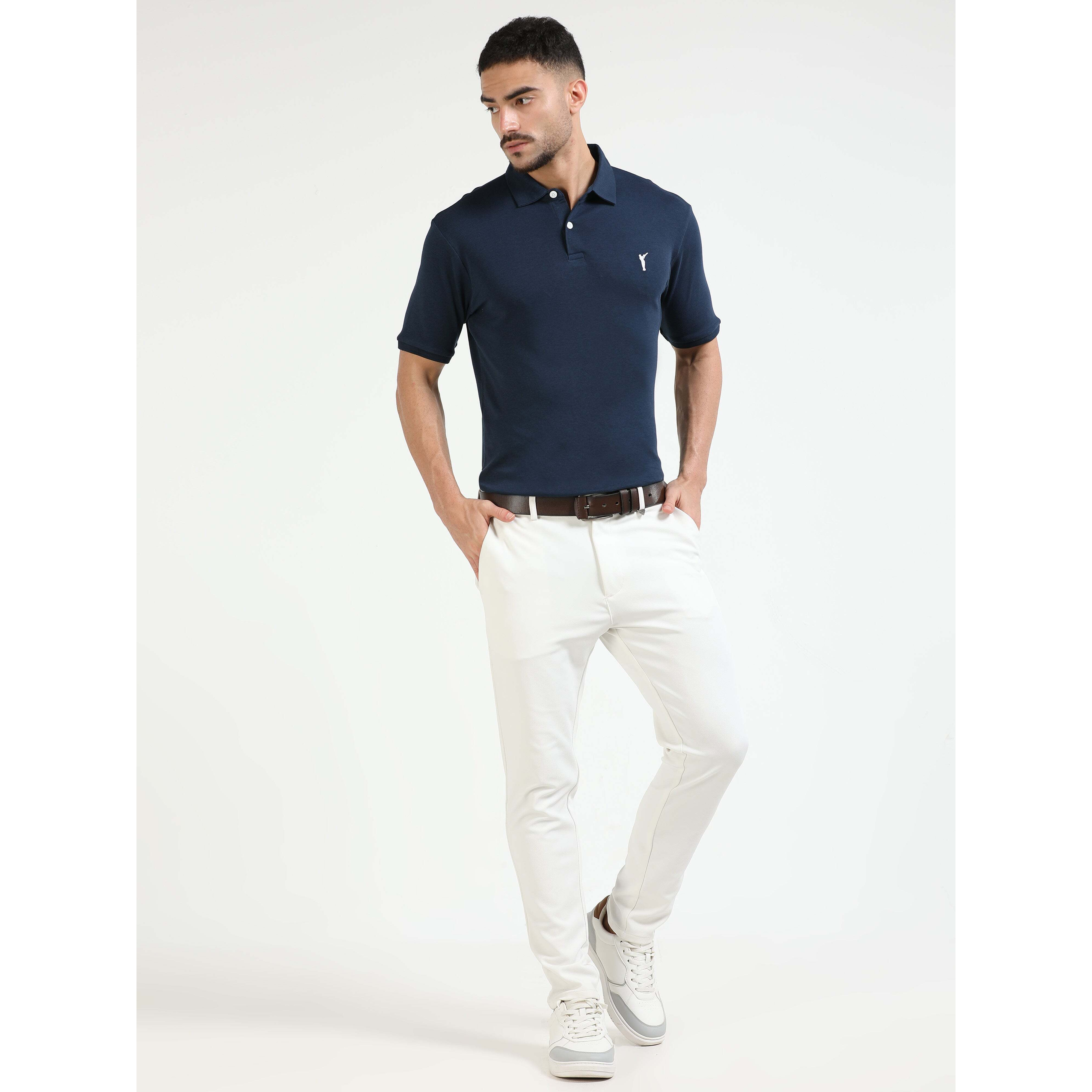 J Collar Signature Cricket Polo Shirt for Men