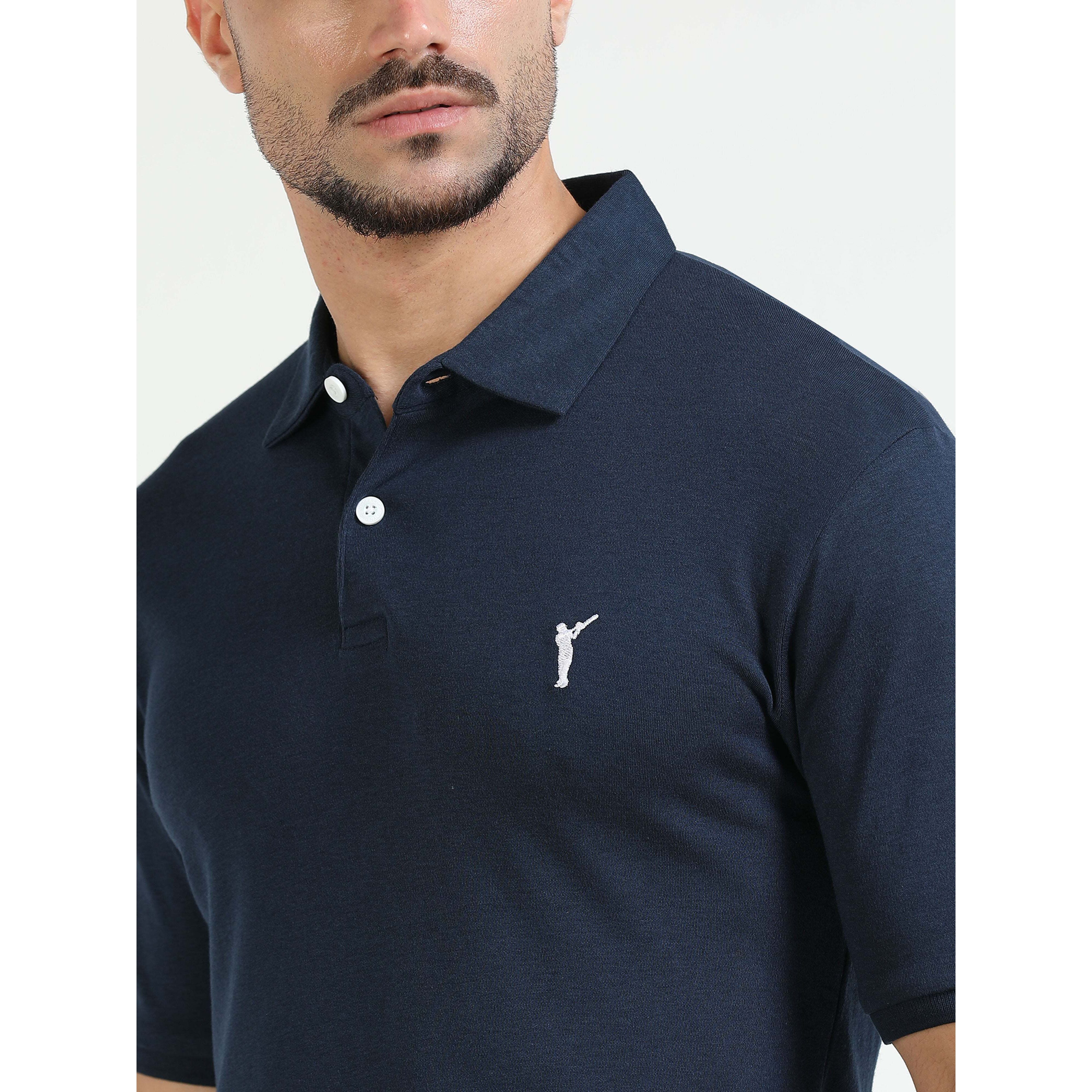 J Collar Signature Cricket Polo Shirt for Men