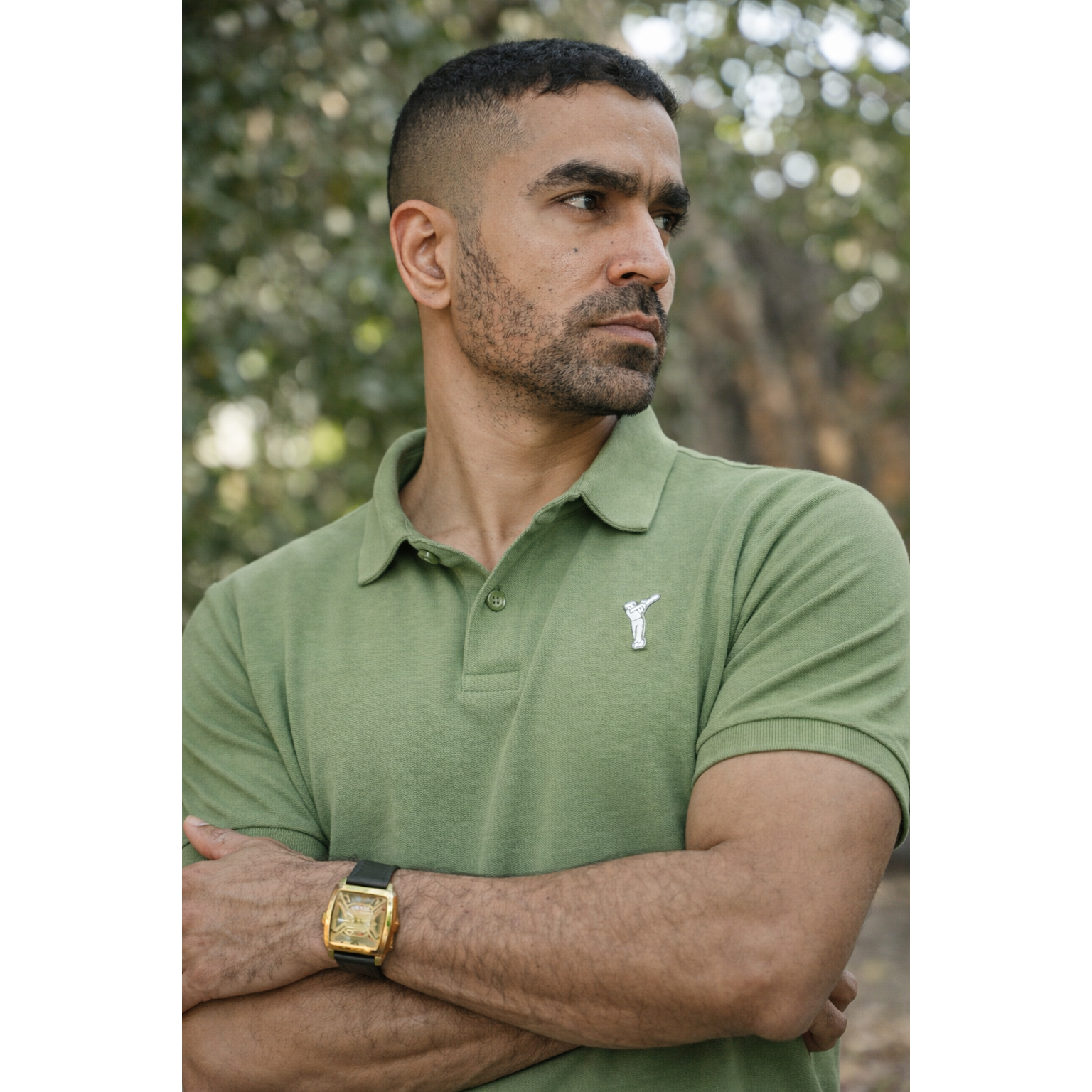J Collar Signature Cricket Polo Shirt for Men