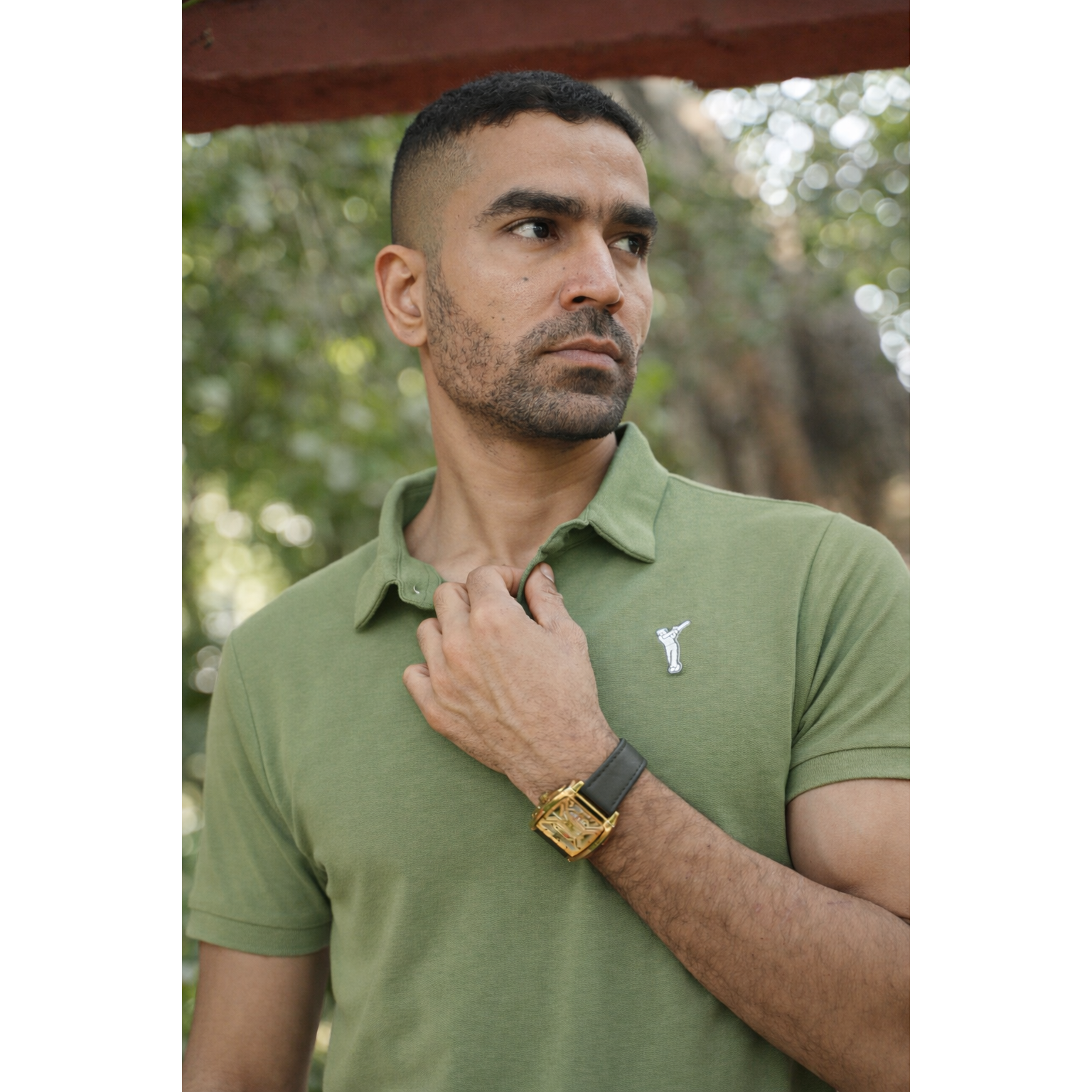 J Collar Signature Cricket Polo Shirt for Men