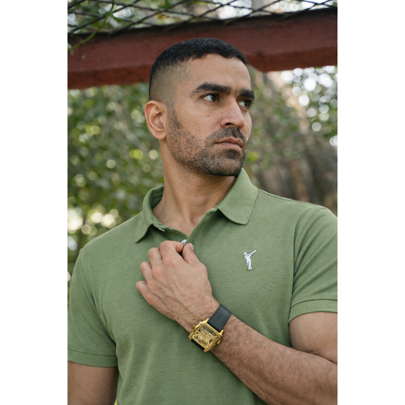 J Collar Signature Cricket Polo Shirt for Men