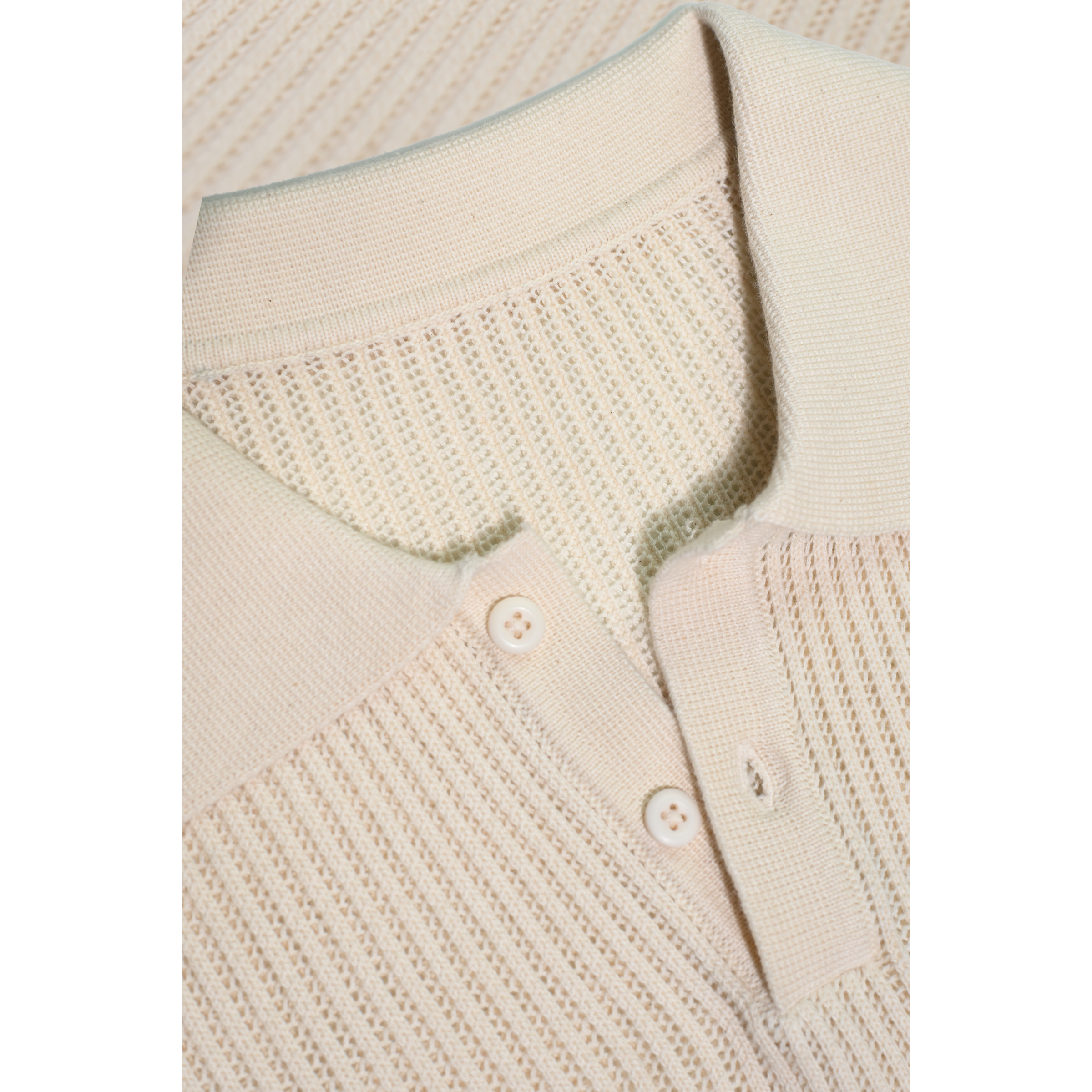 J Collar AeroLinear Flat Knit Polo