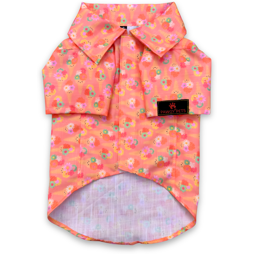 Softy Shirt | Peach | For Dogs | Pawgy Pets