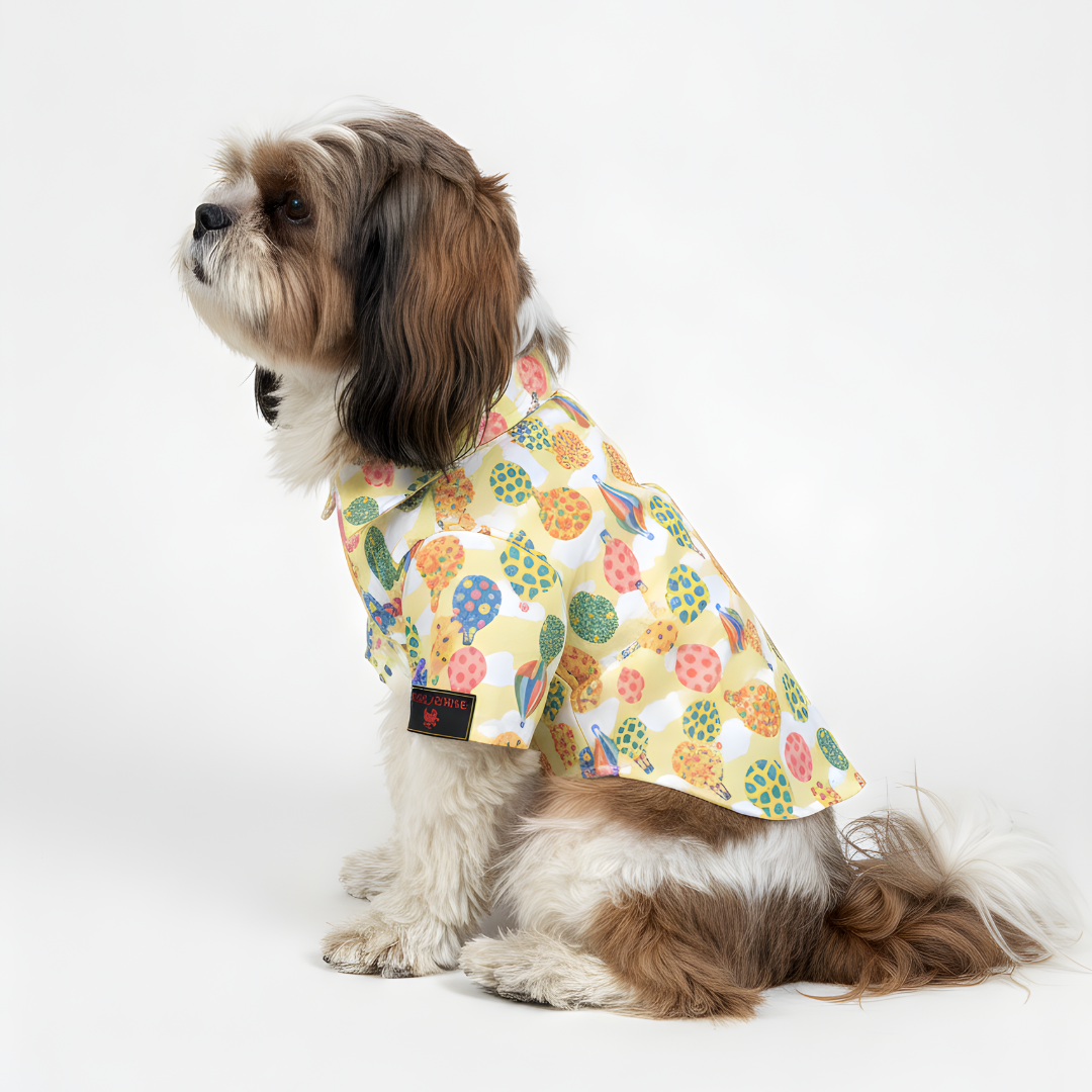Balloon Shirt | Lime Green | For Dogs | Pawgy Pets