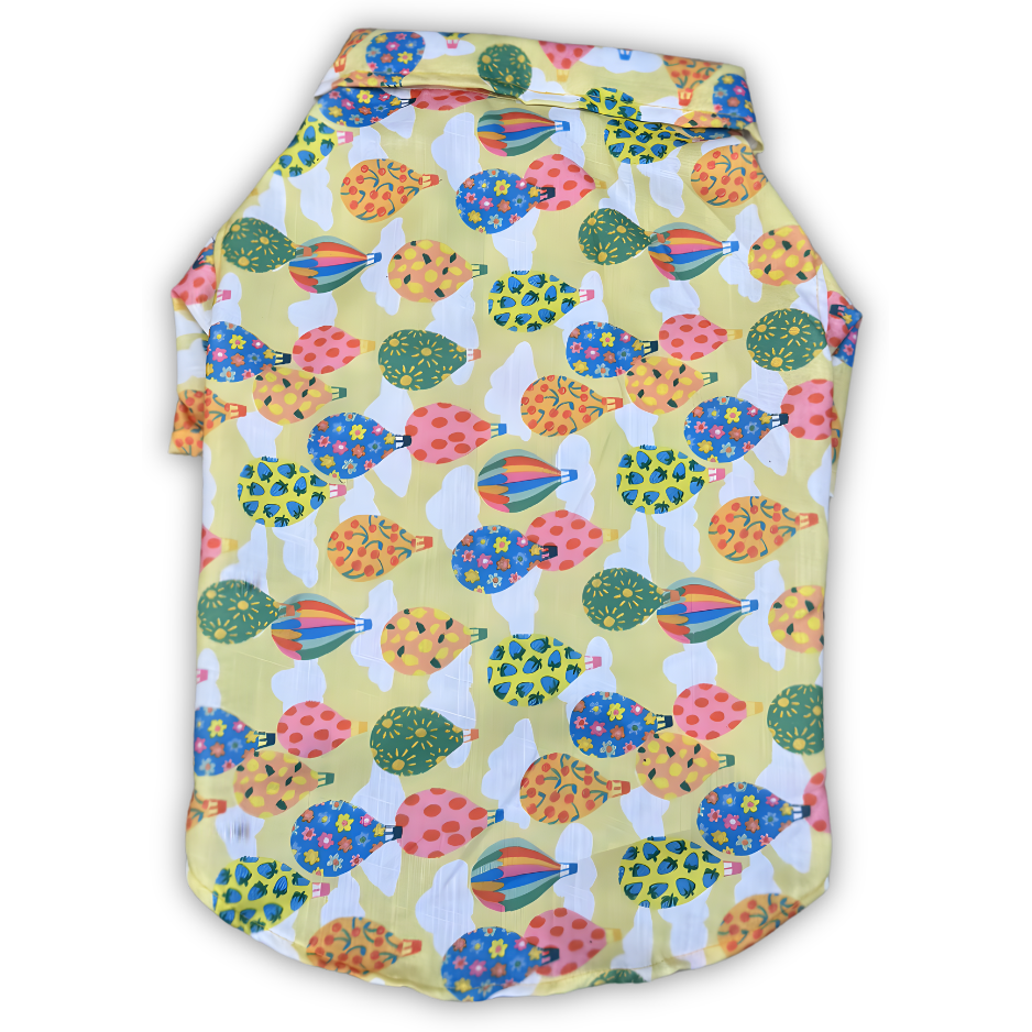 Balloon Shirt | Lime Green | For Dogs | Pawgy Pets