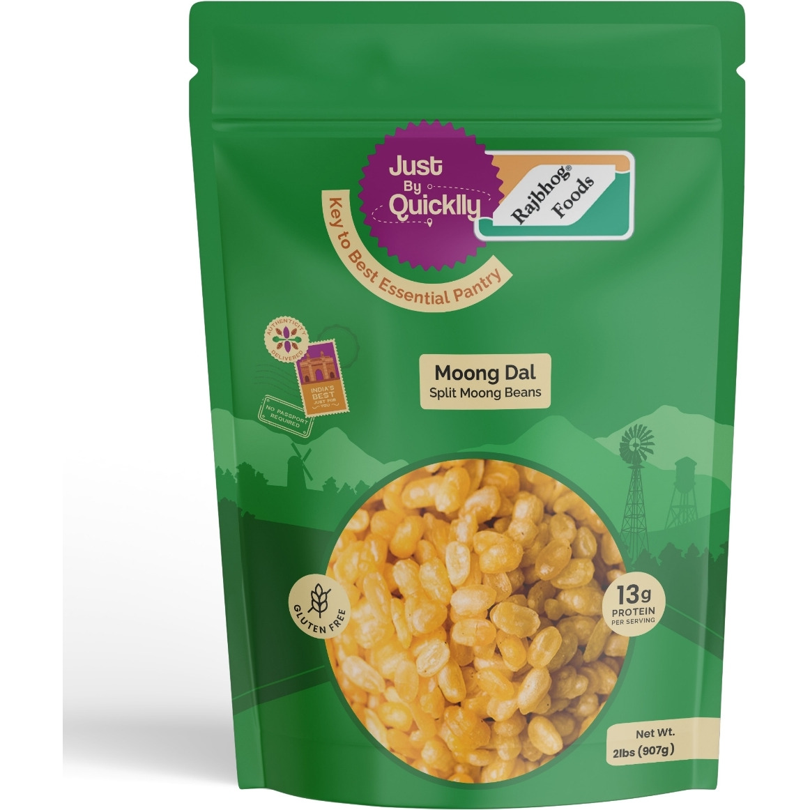 Just by Quicklly Moong Dal