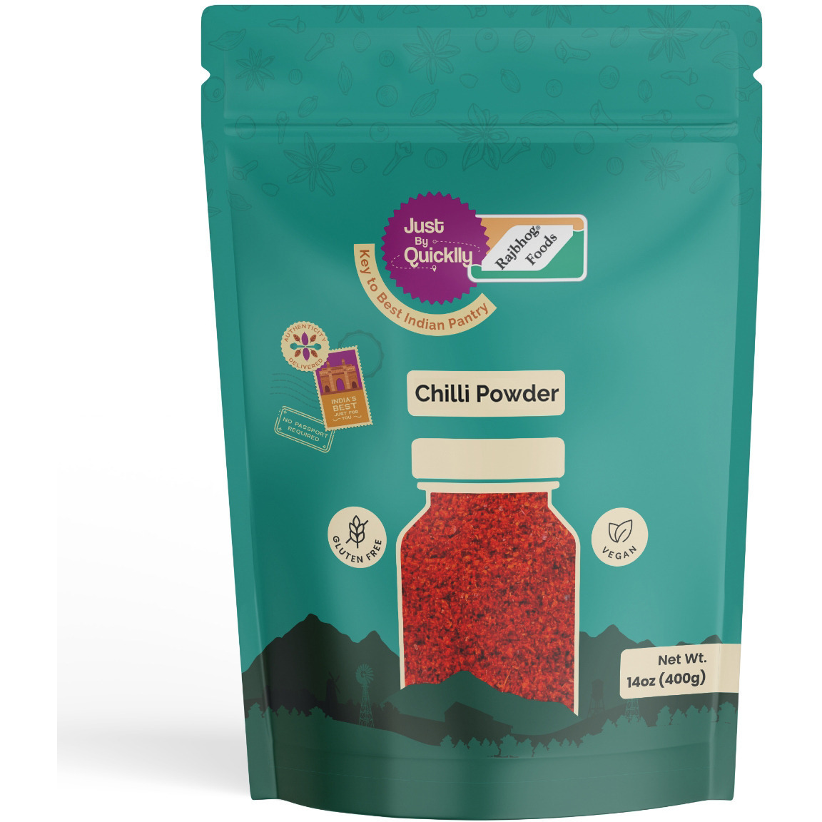 Just by Quicklly Chilli Powder