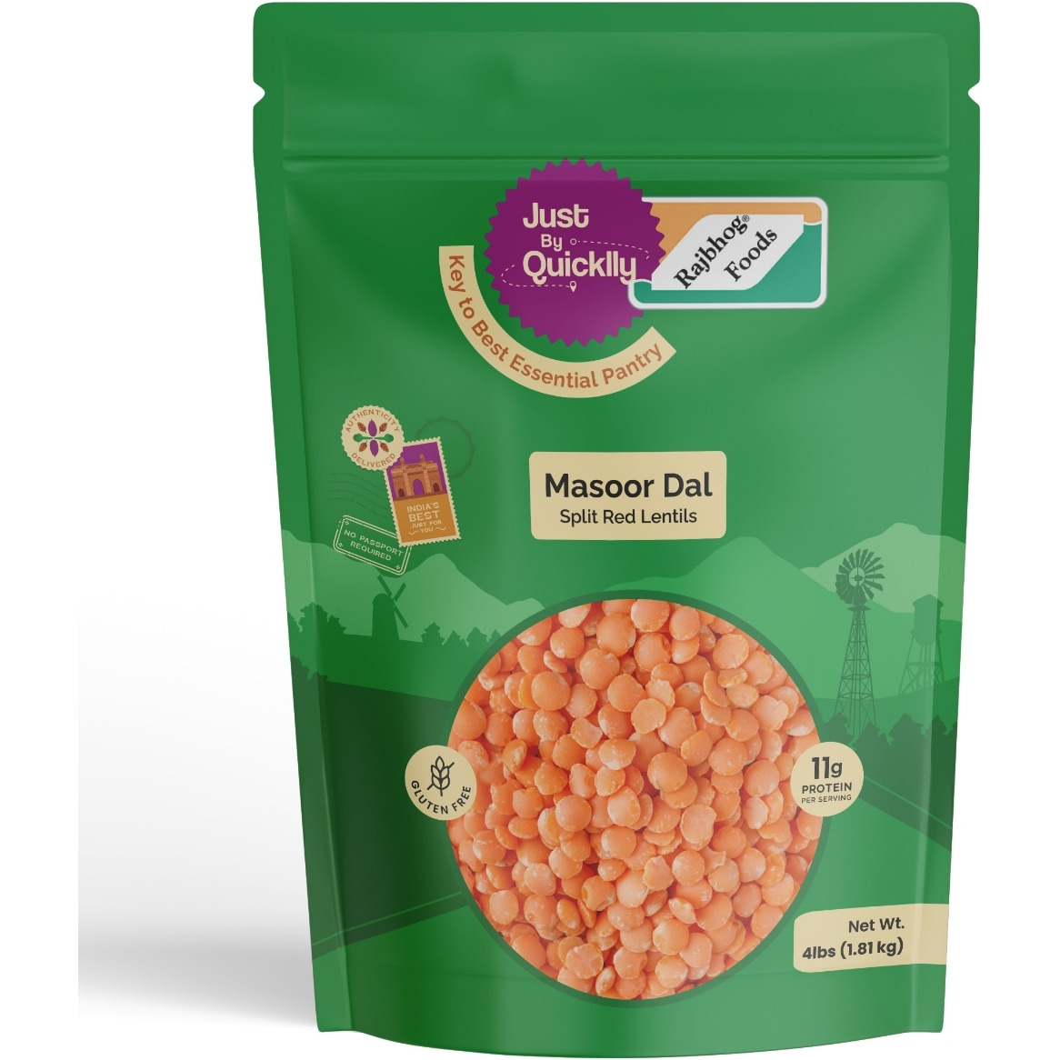 Just by Quicklly Masoor Dal